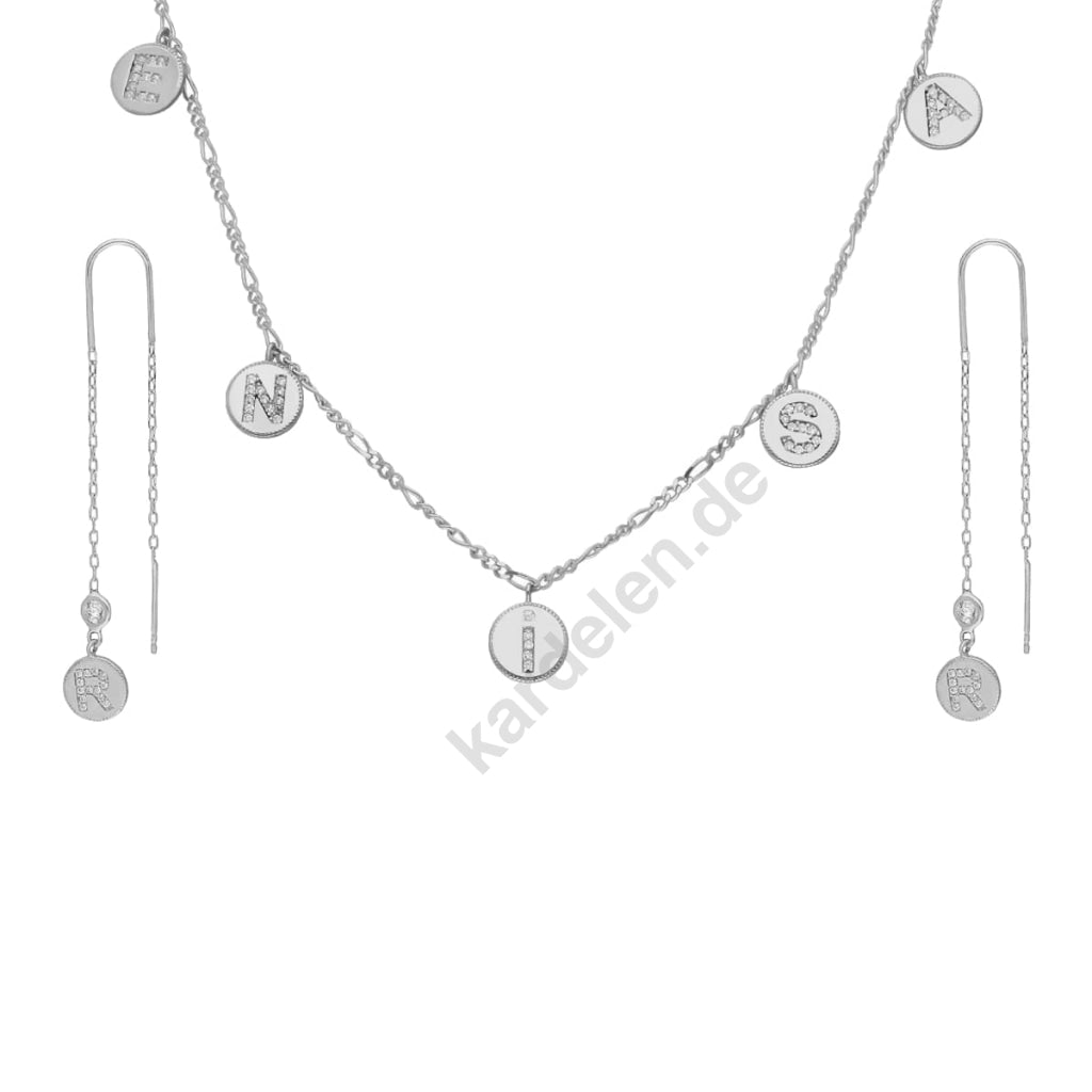 Zirkonia Plättchen Set (7035118485549)
