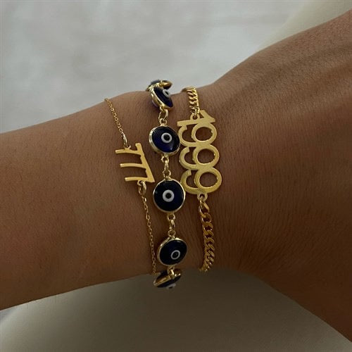 Grande Blue Nazar Armkette (7094177693741)