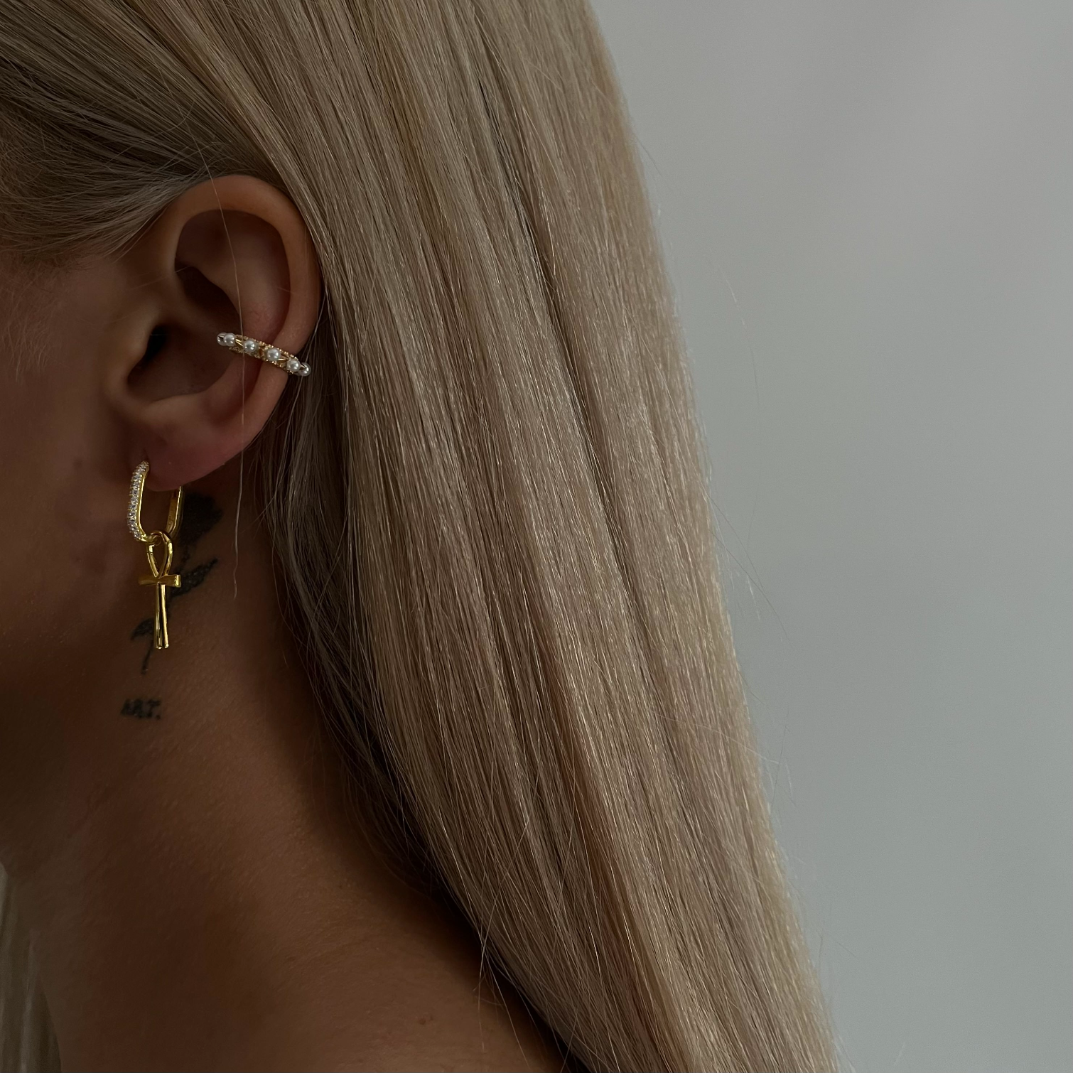 Ankh Zirkonia Ohhringe (7042153349165)