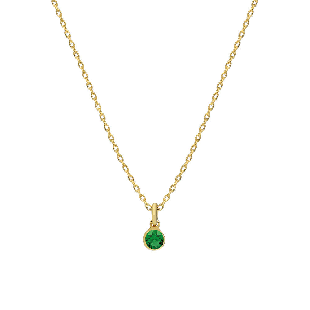 Kardelen GEBURTSSTEIN HALSKETTE - 925 SILBER