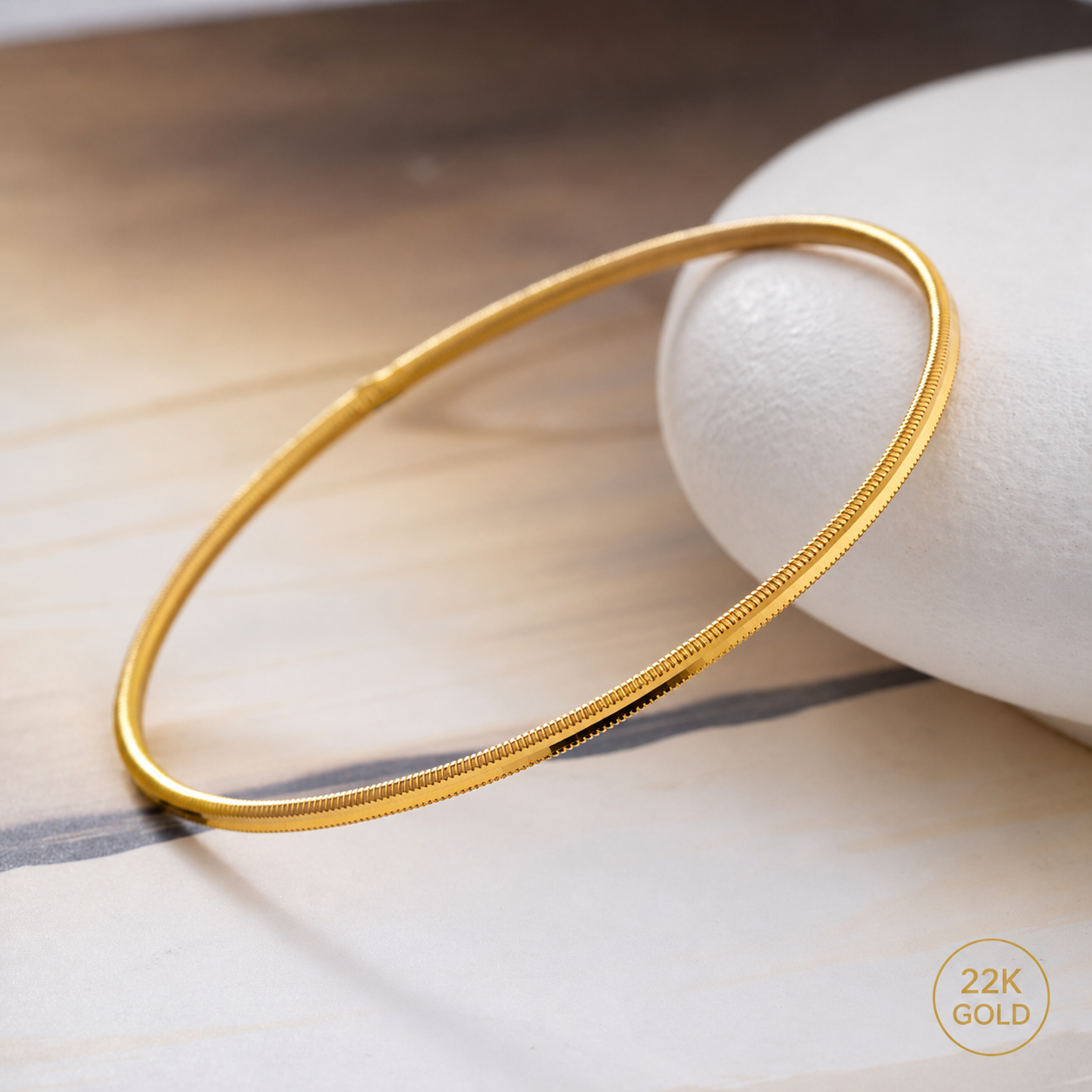AJDA ARMREIFEN | 22K GOLD