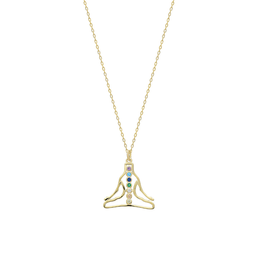 CHAKRA NECKLACE - 925 SILBER