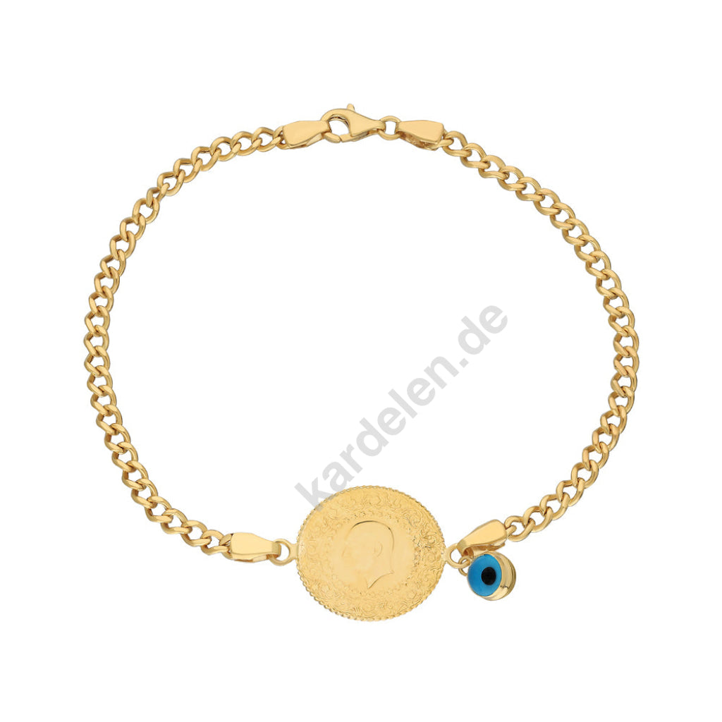 Kardelen 22K CEYREK GOURMET ARMKETTE