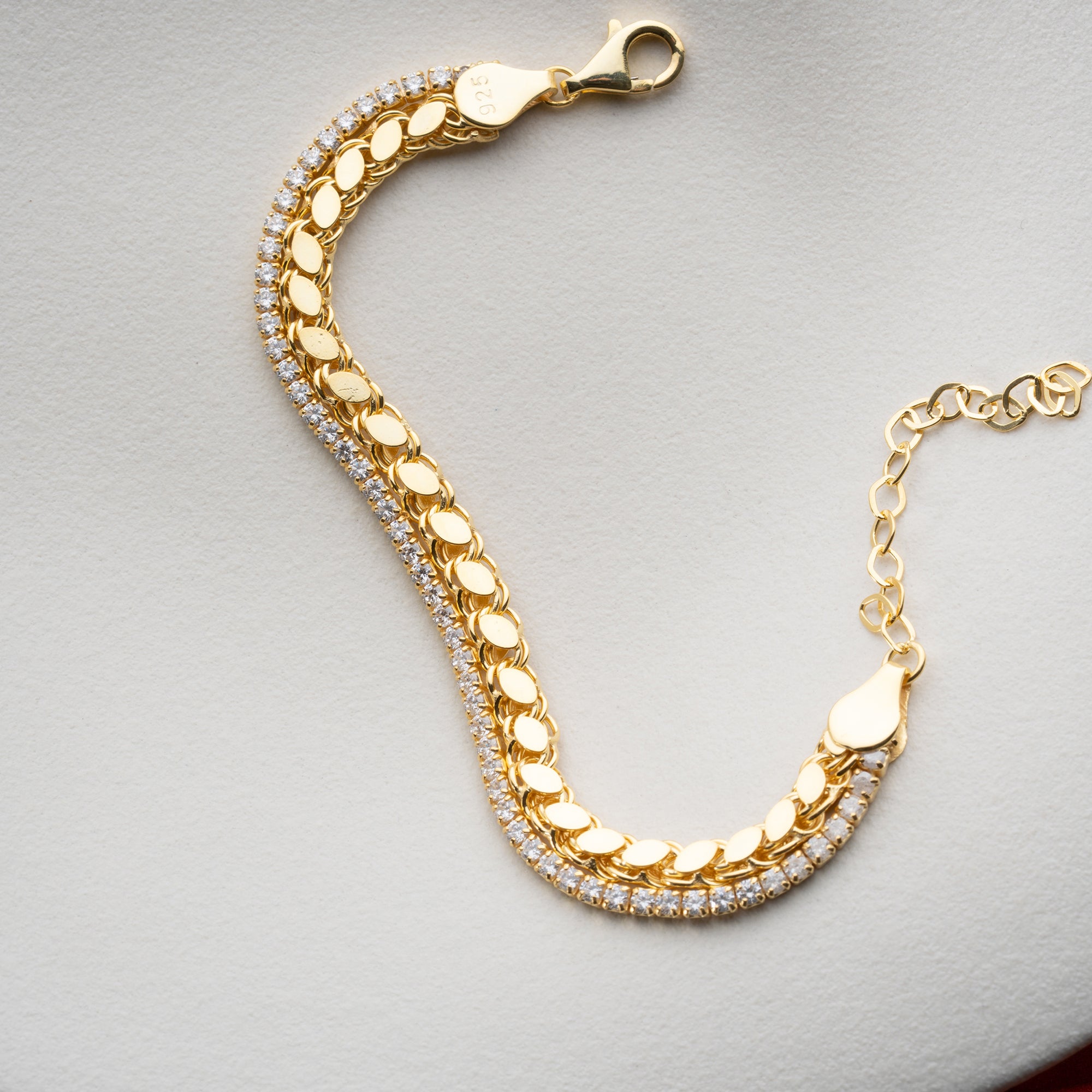 BARLEY X ICED OUT BRACELET | 925 SILVER