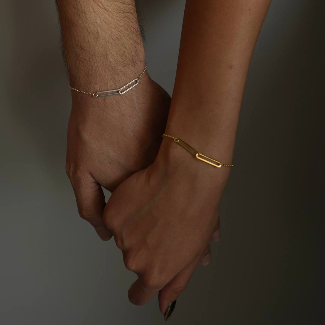 BASIC COUPLE BRACELET - 925 SILBER