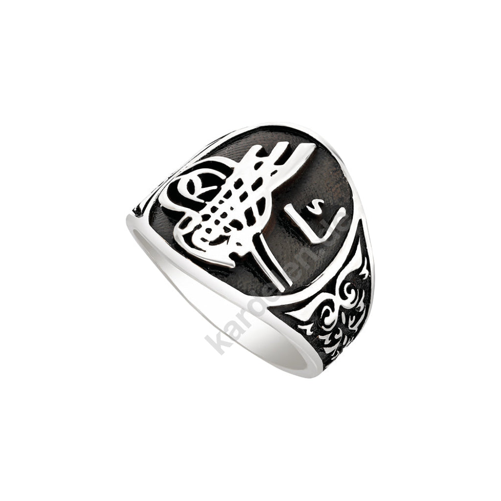 925 SILBER TUGRA RING (8537090916695)