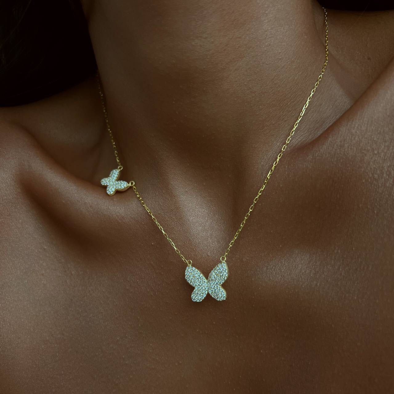 BUTTERFLY DUO NECKLACE (8596256194903)