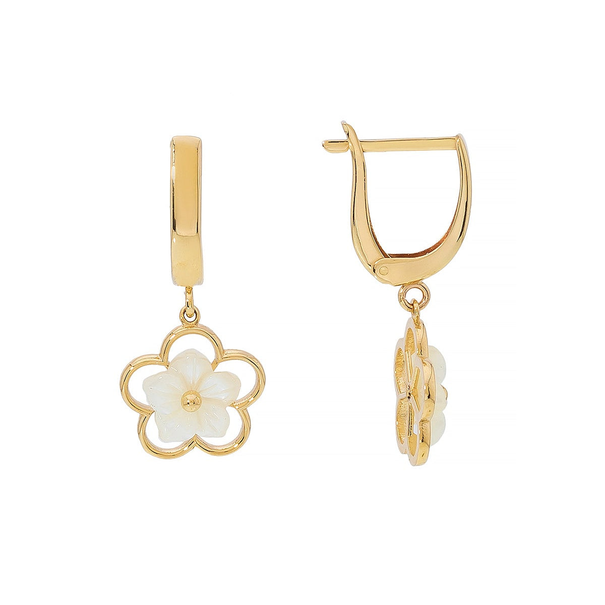FLORA OHRRINGE | 14K GOLD