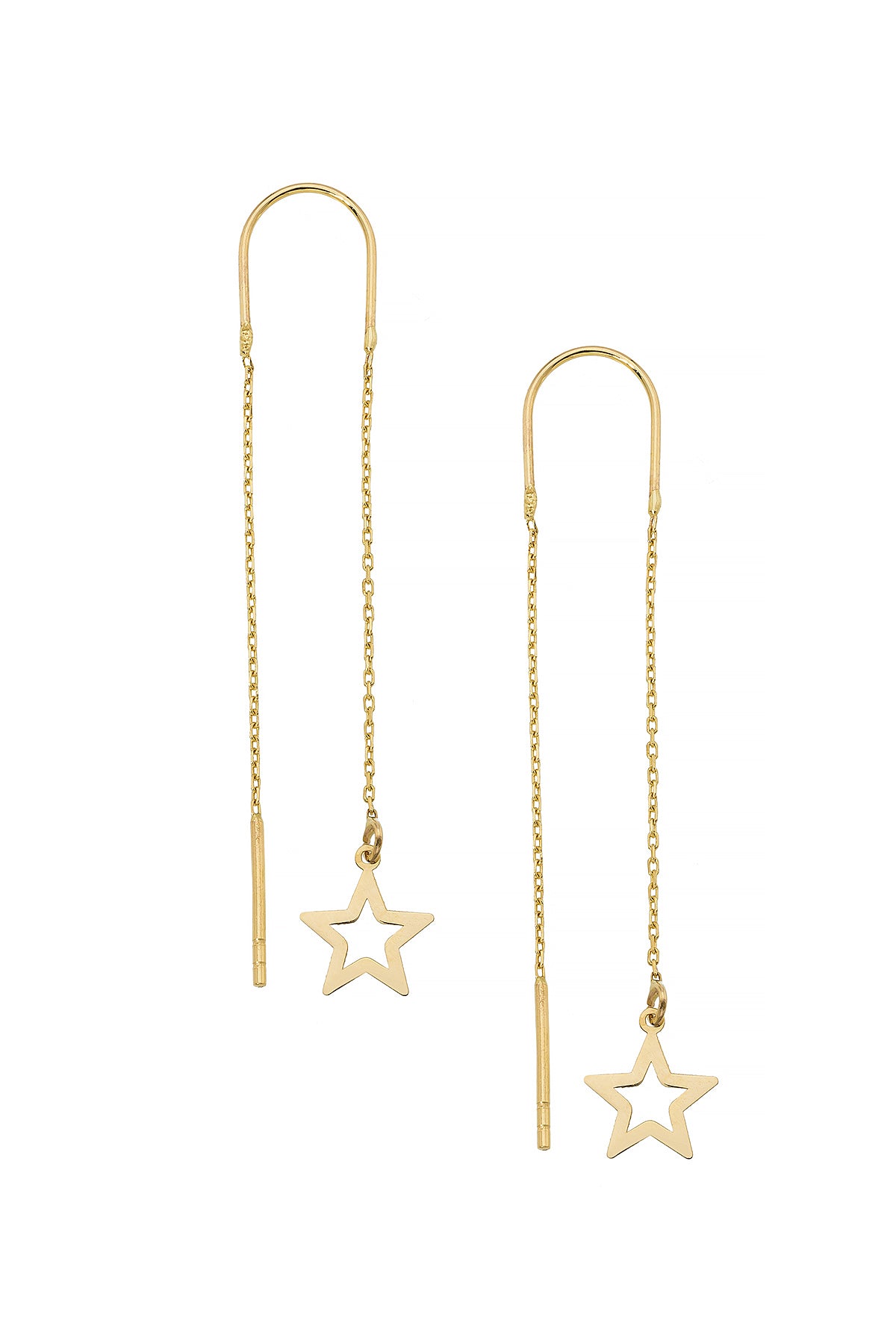 SCHWINGENDE STARS OHRRINGE | 14K GOLD