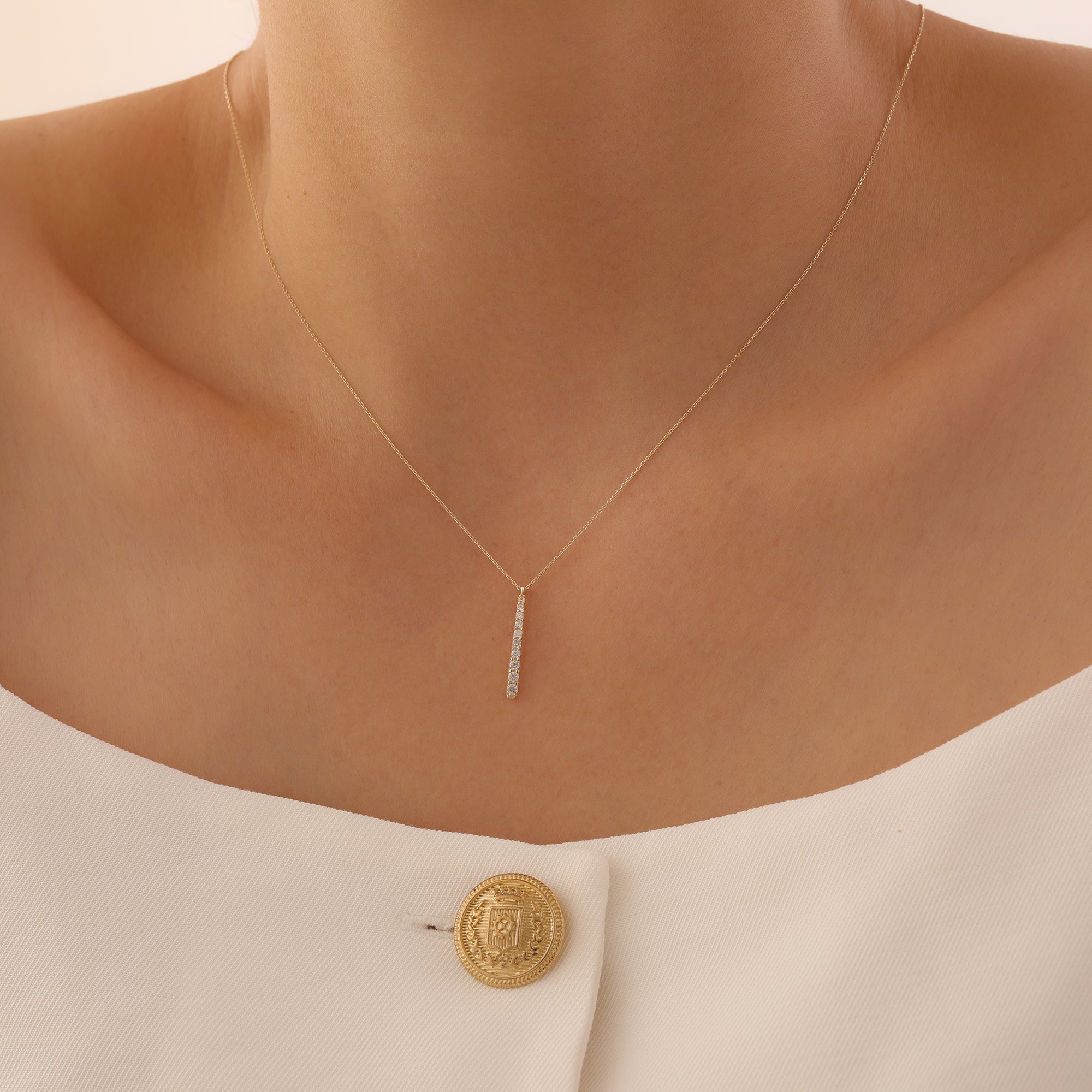 GLANZSTAB HALSKETTE | 14K GOLD