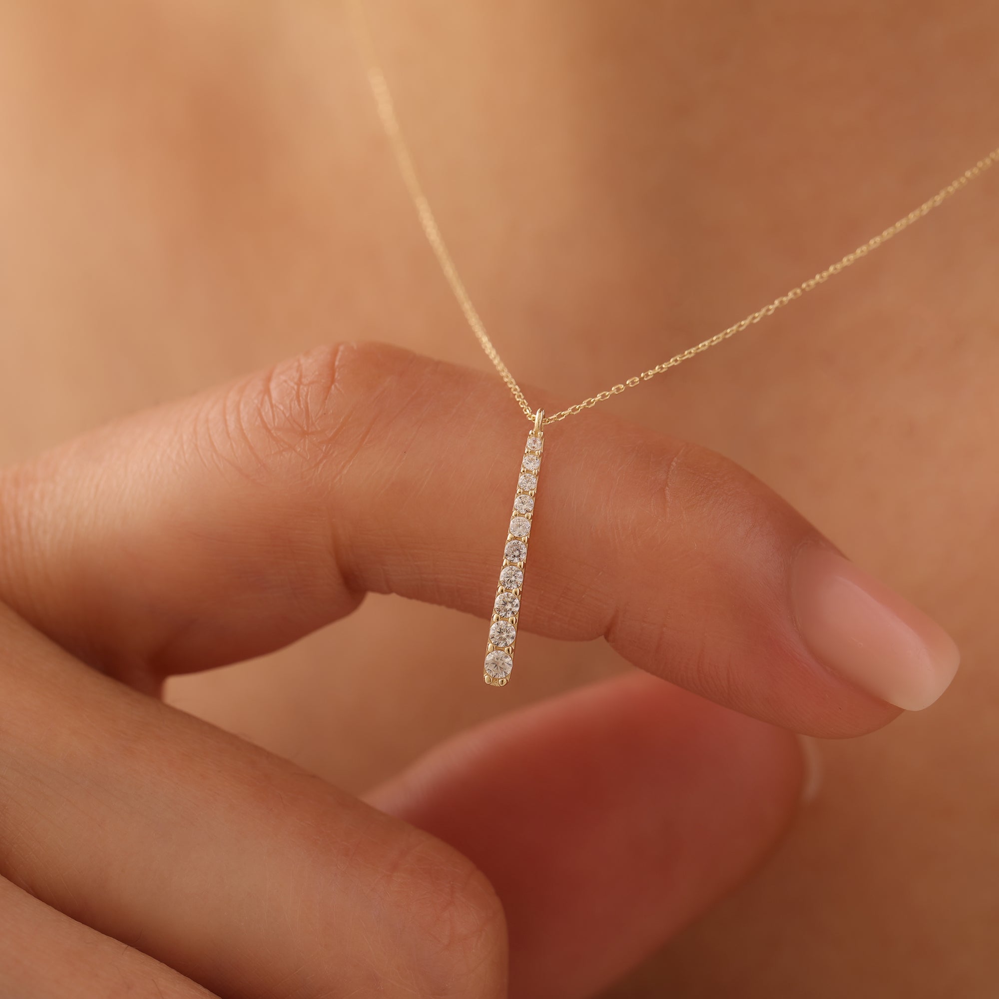 GLANZSTAB HALSKETTE | 14K GOLD