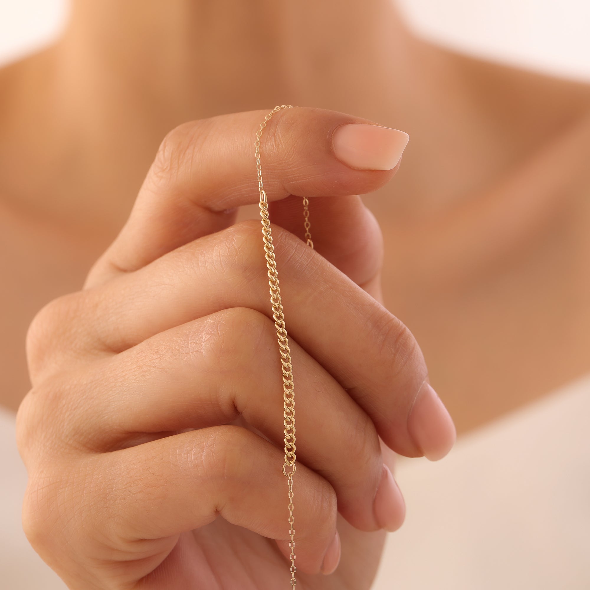 DESIGNER-KETTE ARMKETTE | 14K GOLD