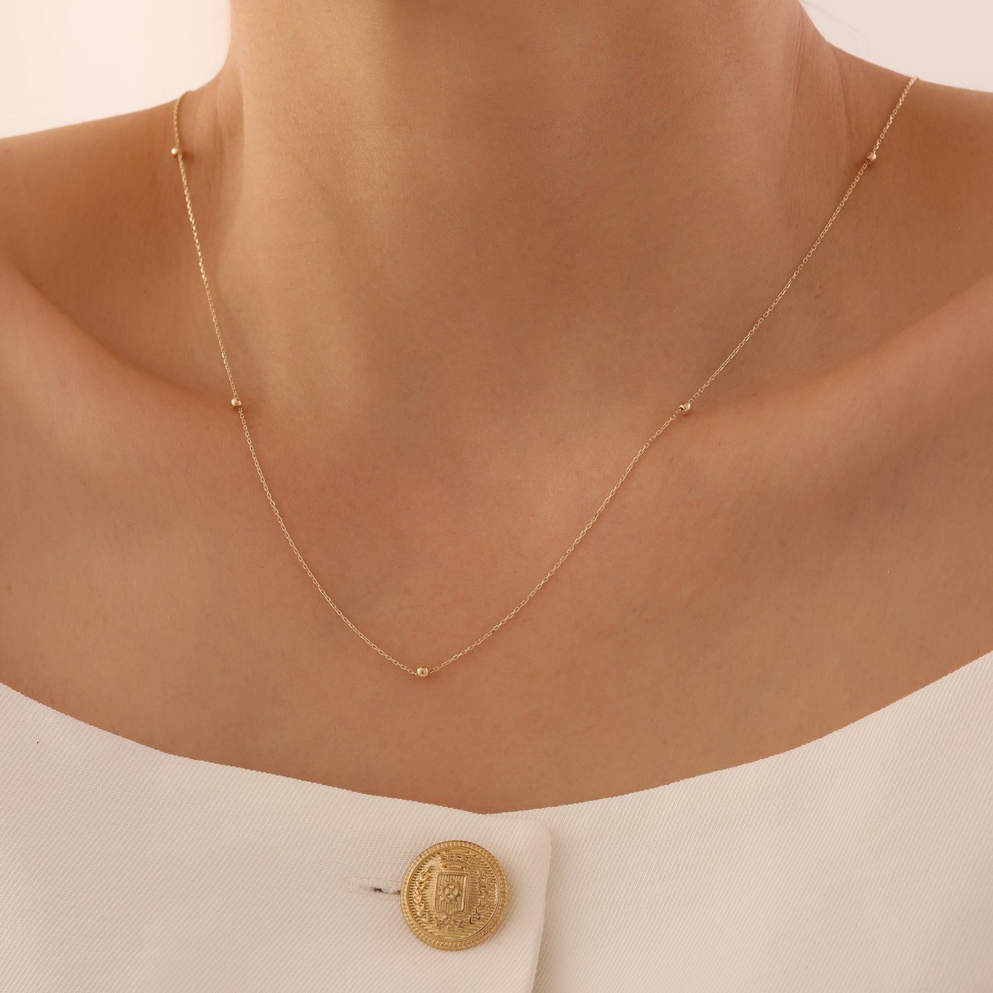 ZARTE HALSKETTE | 14K GOLD