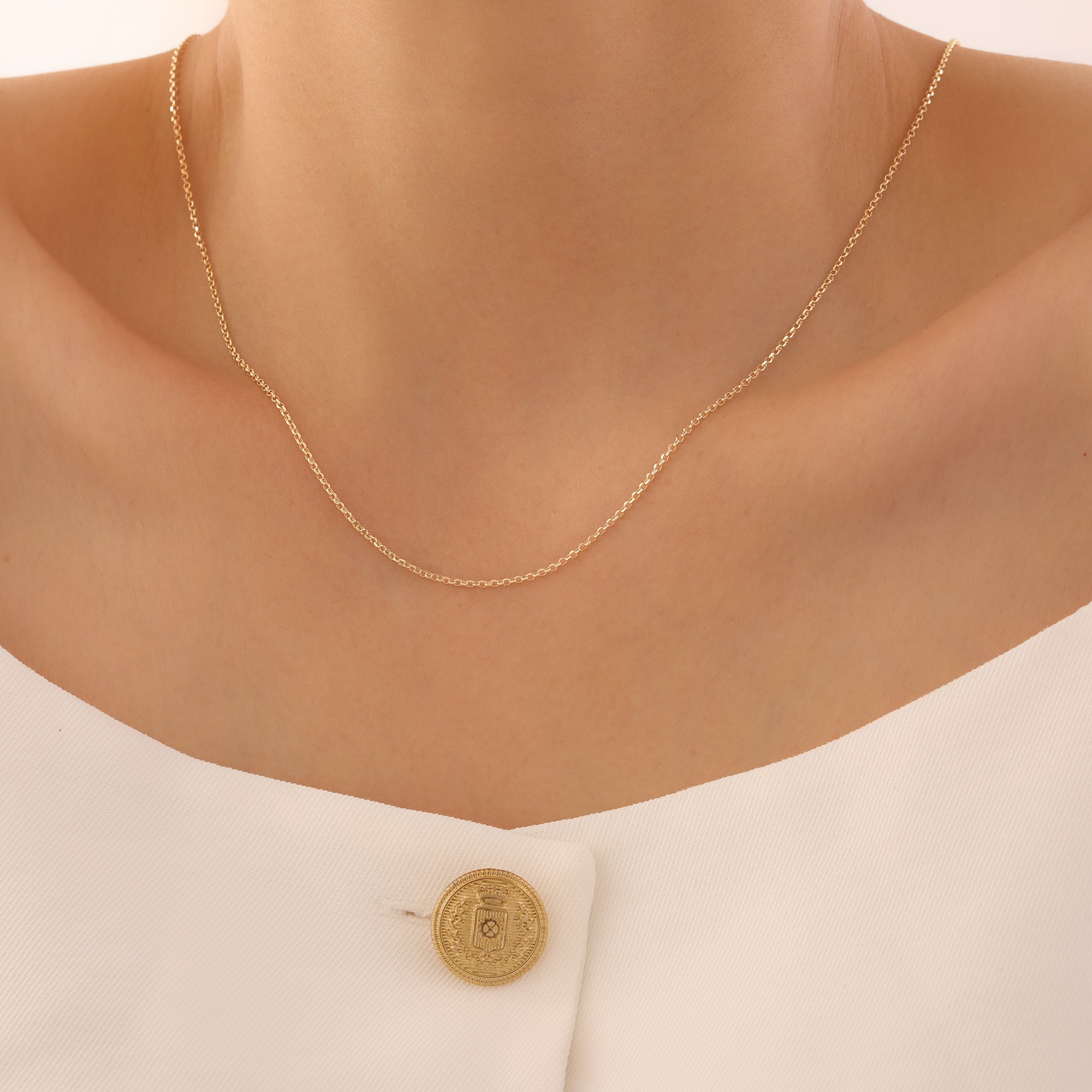 FEINE,ELEGANTE HALSKETTE | 14K GOLD
