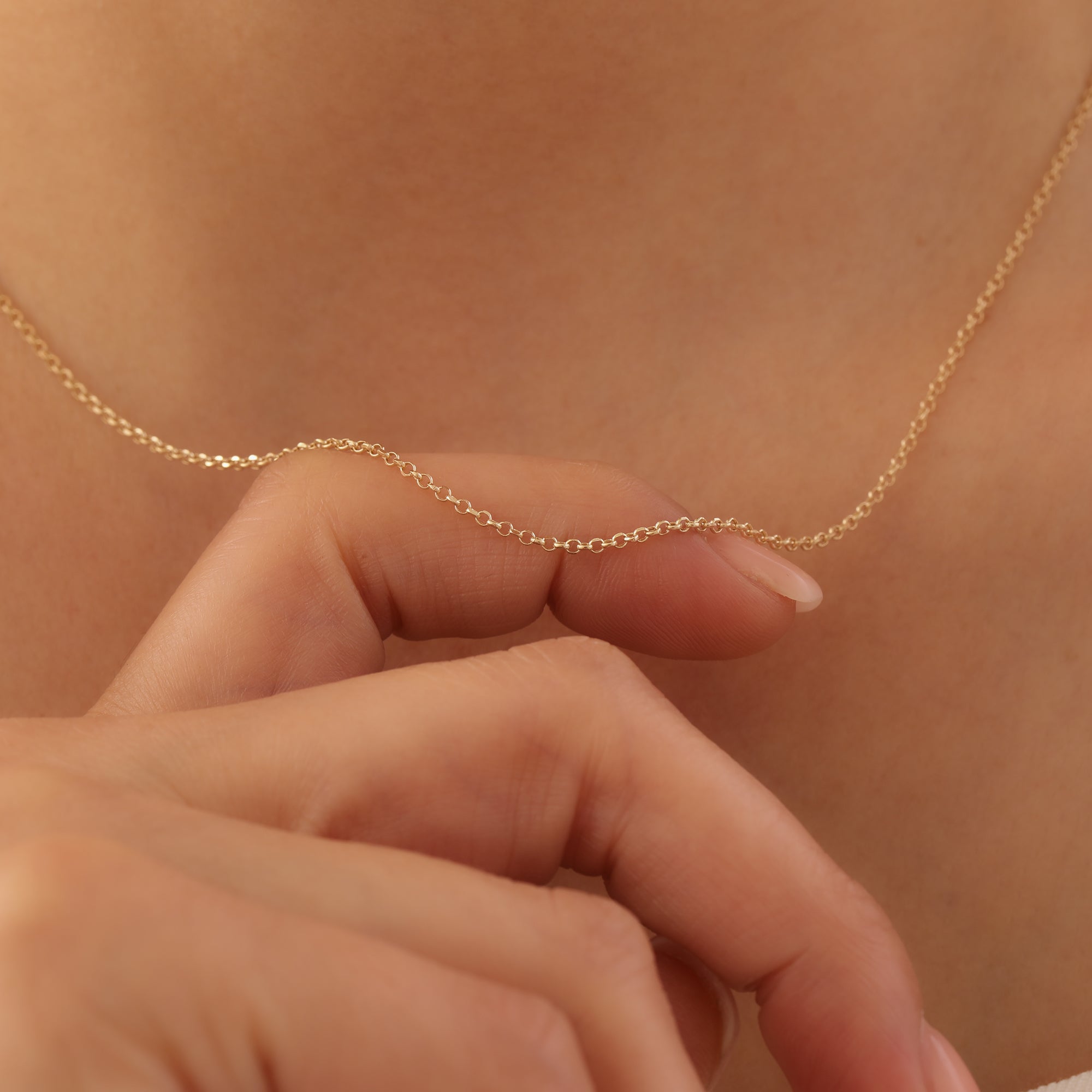 FEINE,ELEGANTE HALSKETTE | 14K GOLD