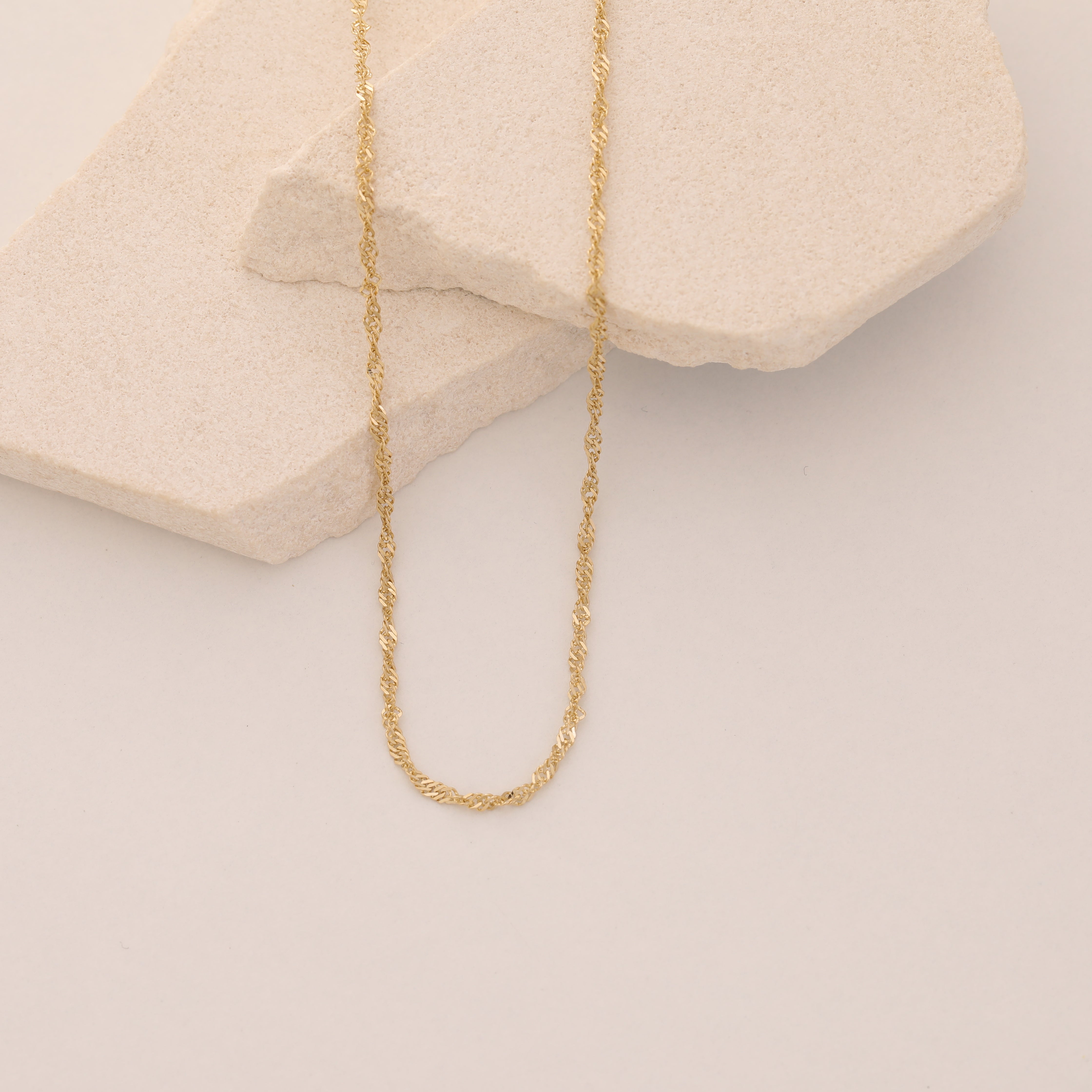 GEDREHTE HALSKETTE | 14K GOLD