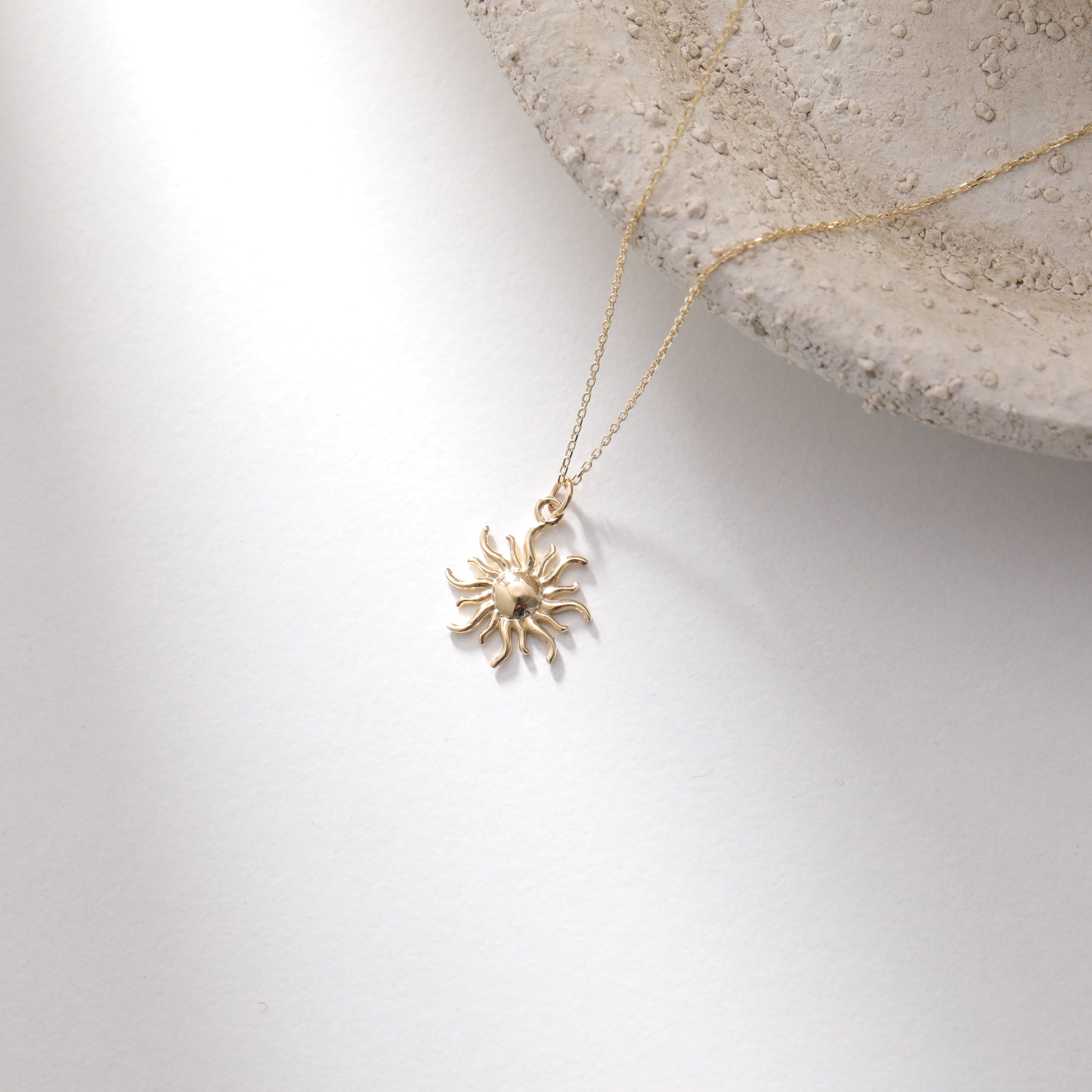 SONNEN HALSKETTE | 14K GOLD