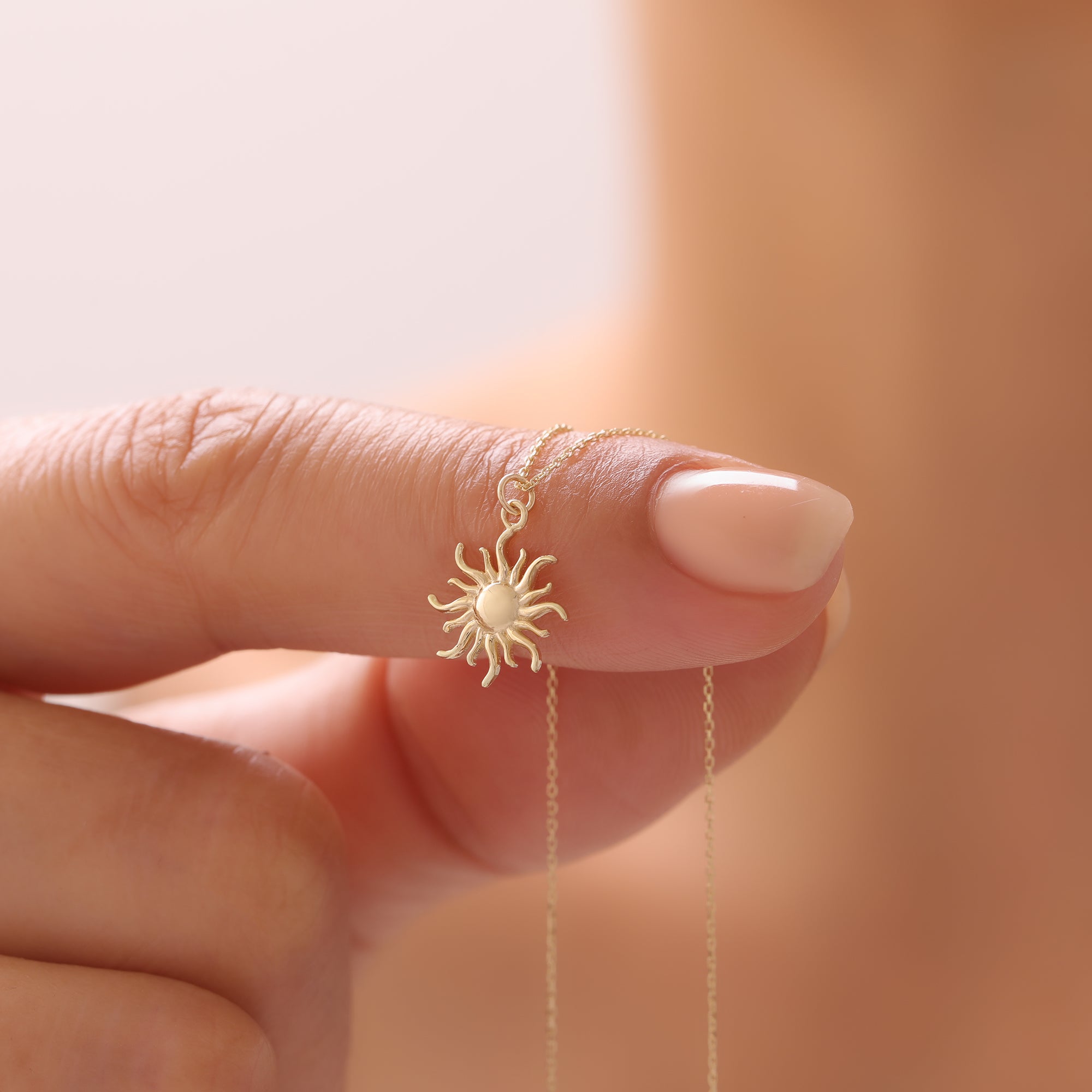 SONNEN HALSKETTE | 14K GOLD