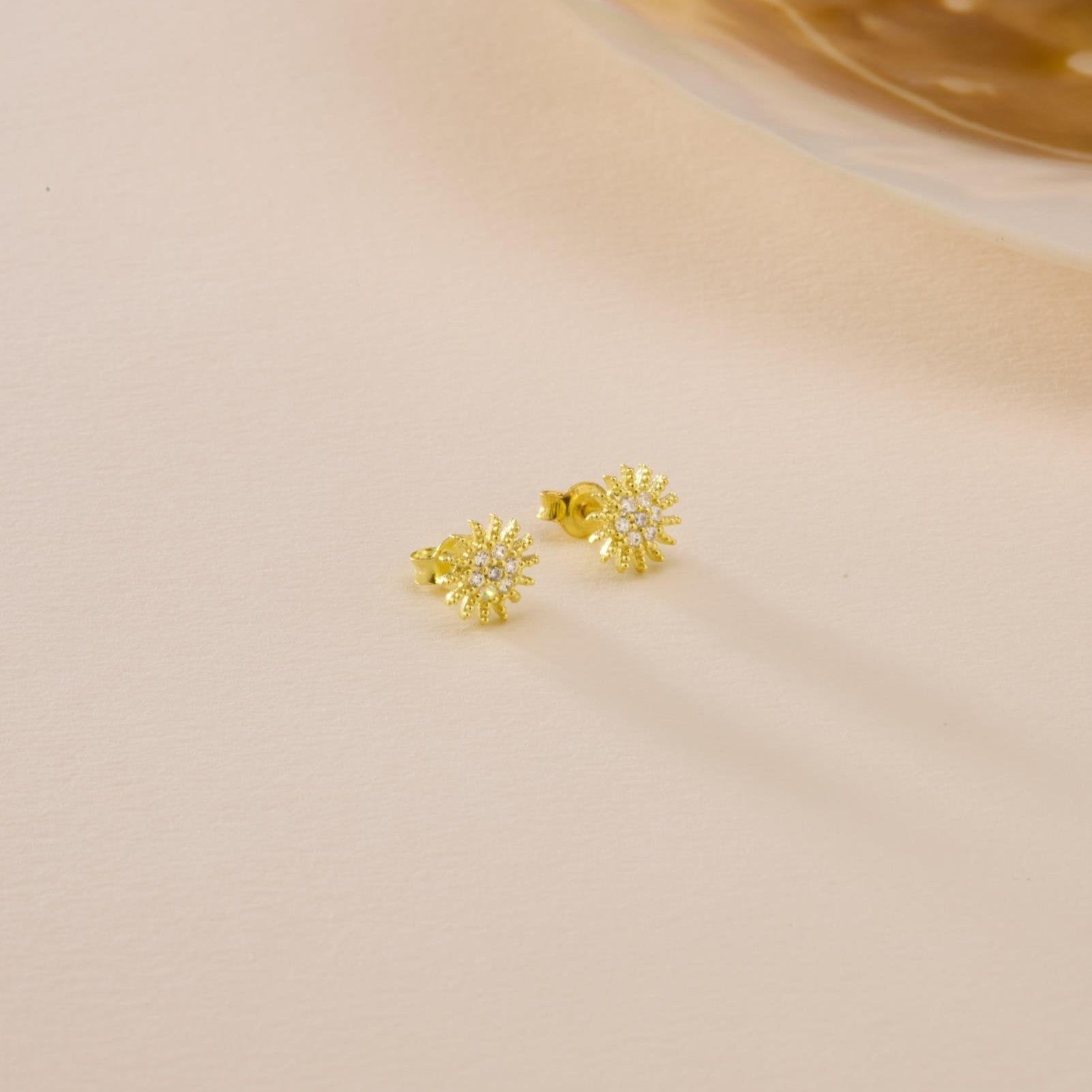 MINI SUN OHRRINGE | 925 SILBER
