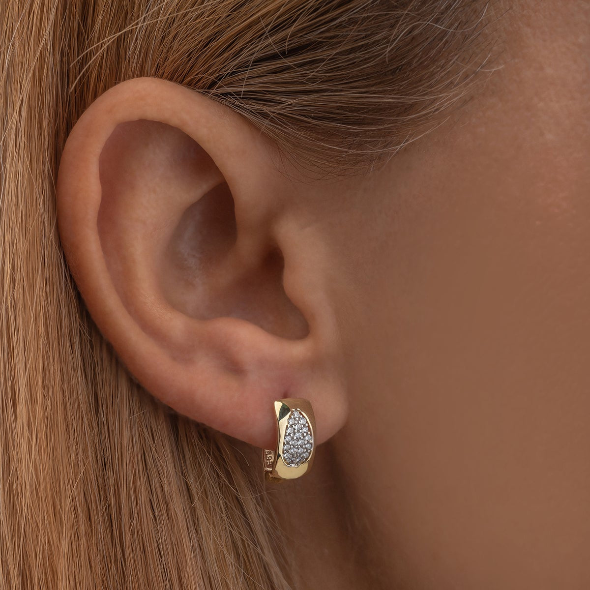 TROPFENMUSTER OHRRINGE | 14K GOLD