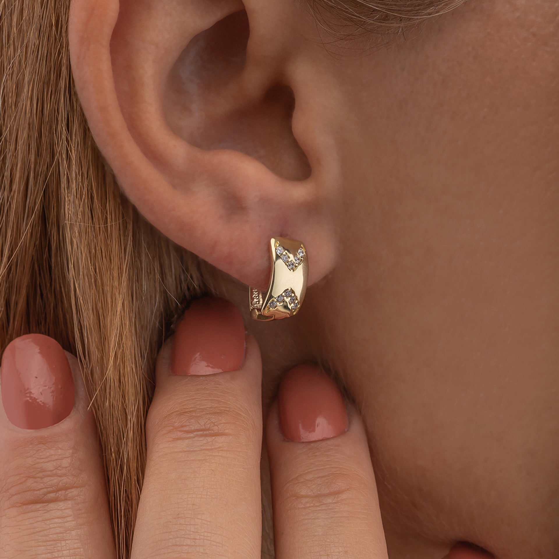ELEGANT OHRRINGE | 14K GOLD