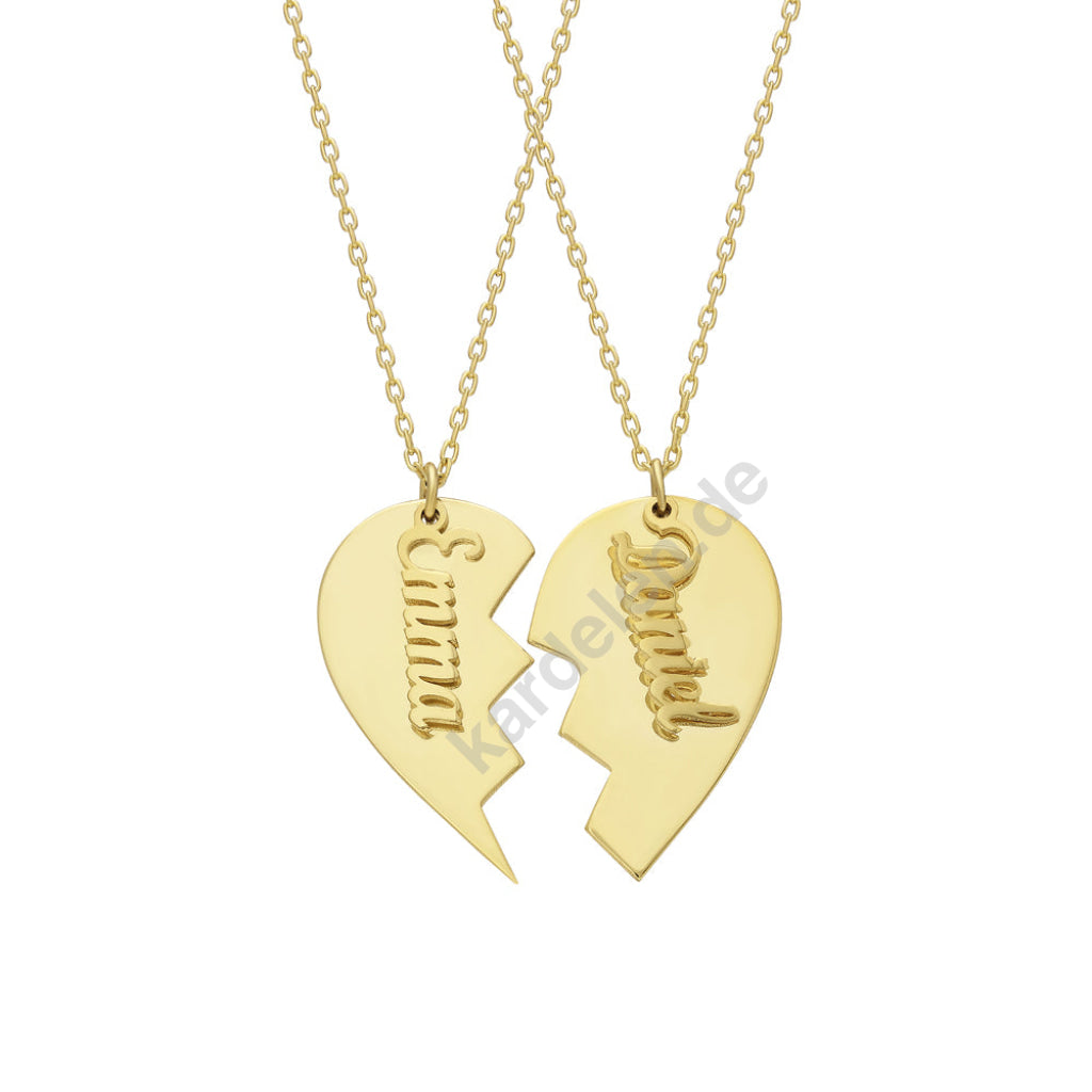 COUPLE HEART NAME NECKLACE (8910113636695)