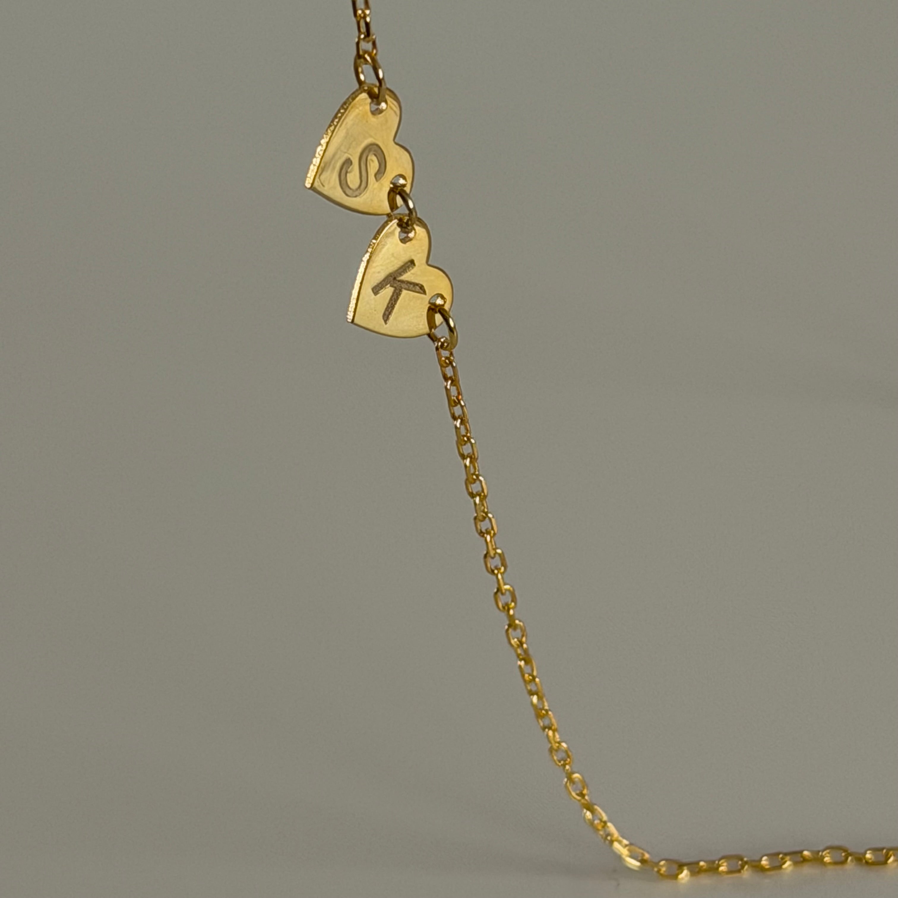 HERZ GRAVUR HALSKETTE | 925 SILBER