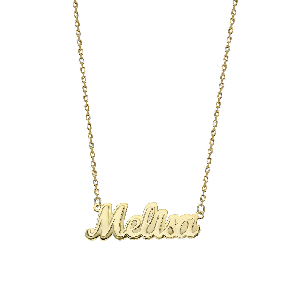 Glittery Name Necklace (8449268646231)