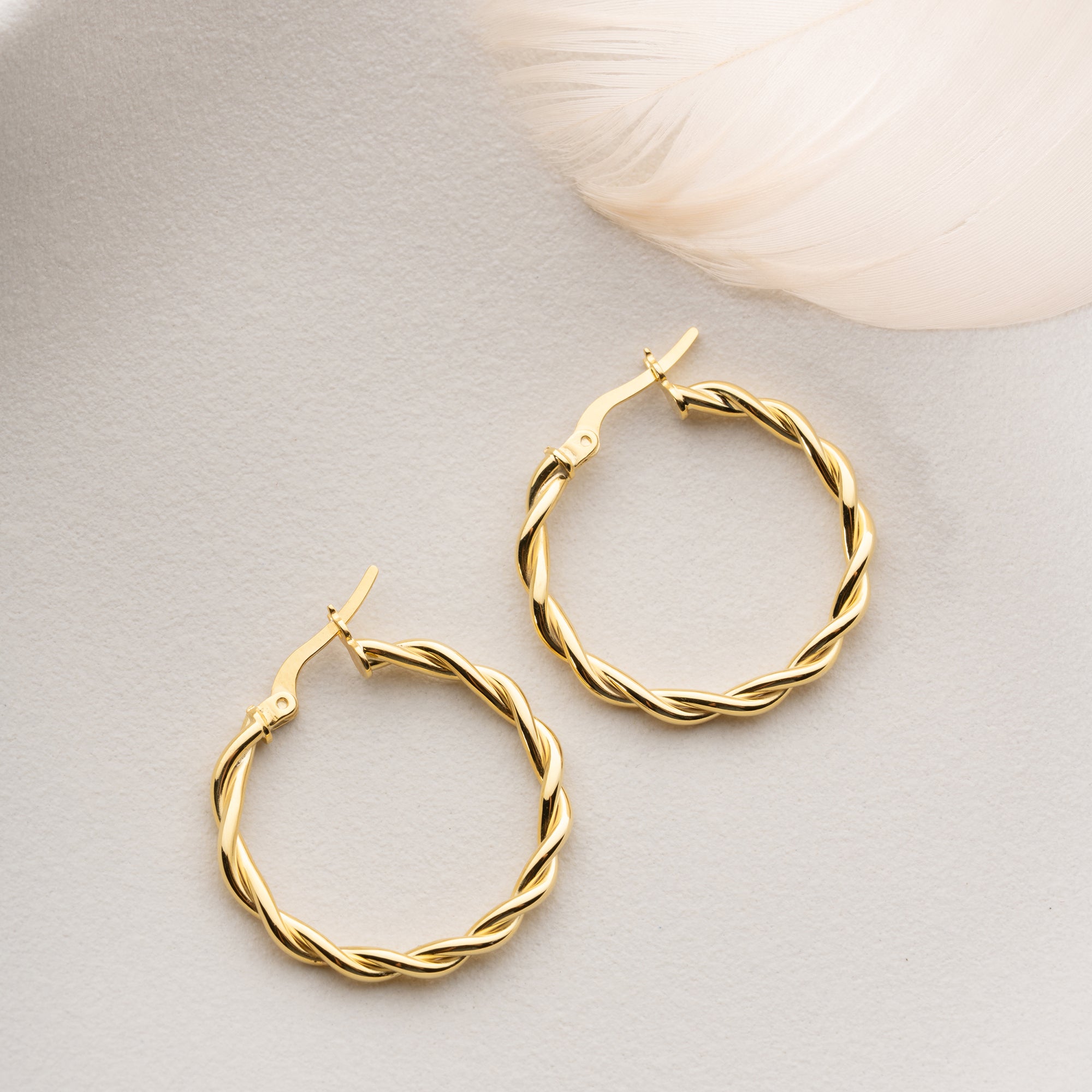 KORDELL GOLD OHRRINGE | 925 SILBER