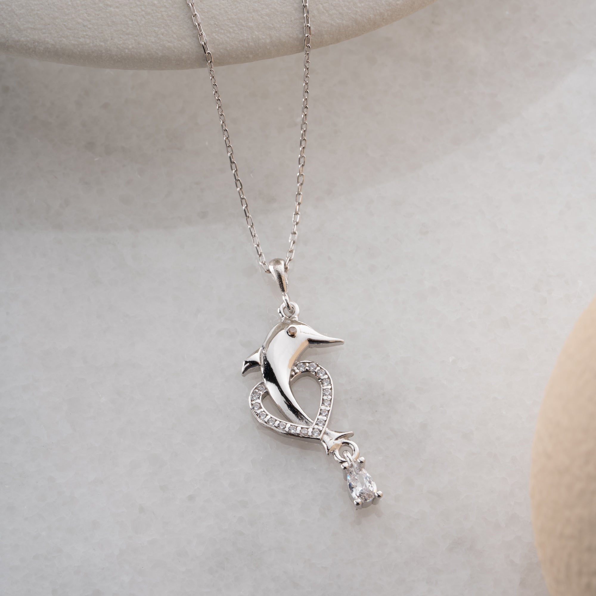 DELPHIN HALSKETTE | 925 SILBER