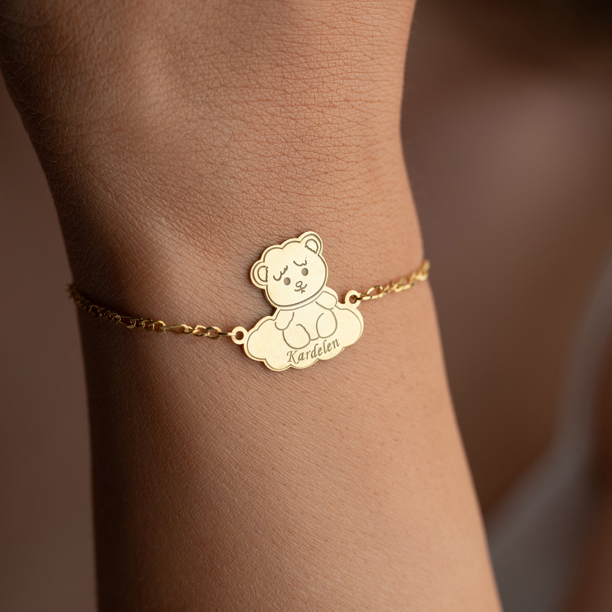 TEDDYBÄR ARMKETTE | 925 SILBER