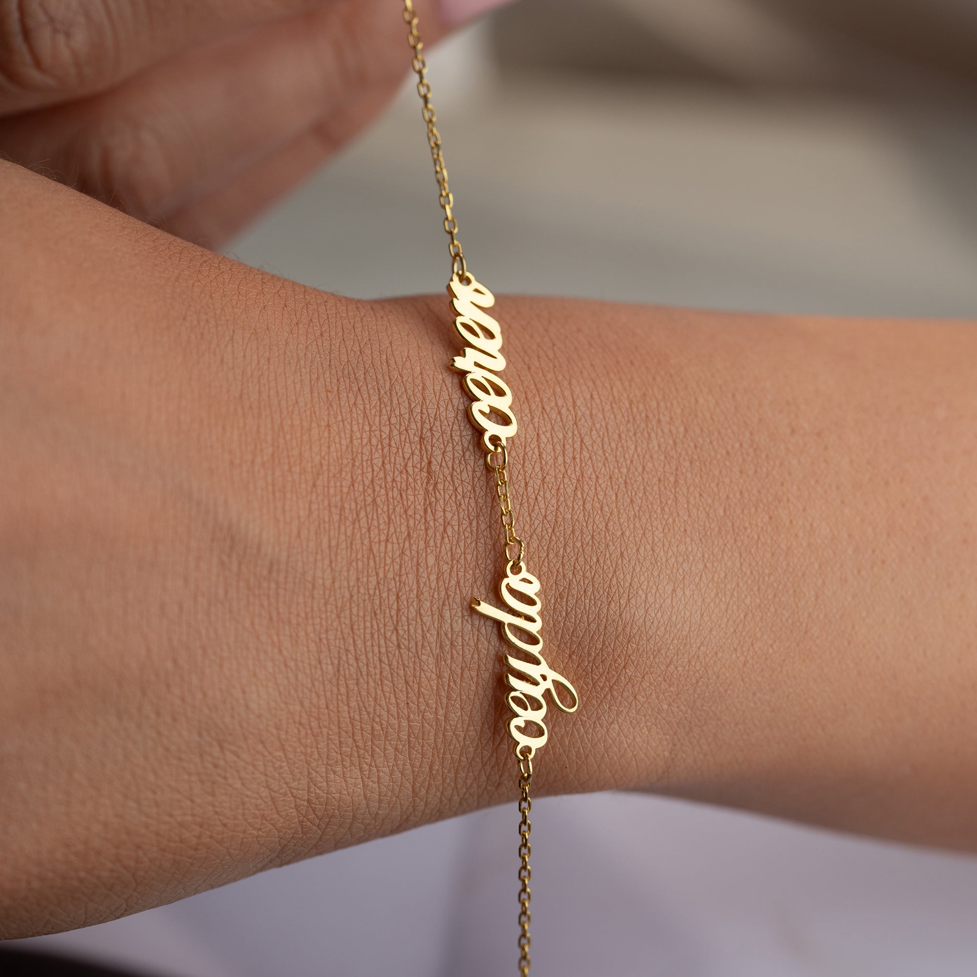 2'ER NAMENS ARMKETTE | 925 SILBER