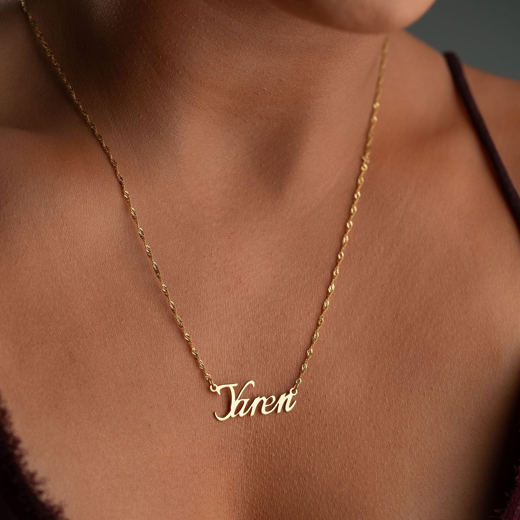 WAVE NAMENSKETTE | 925 SILBER