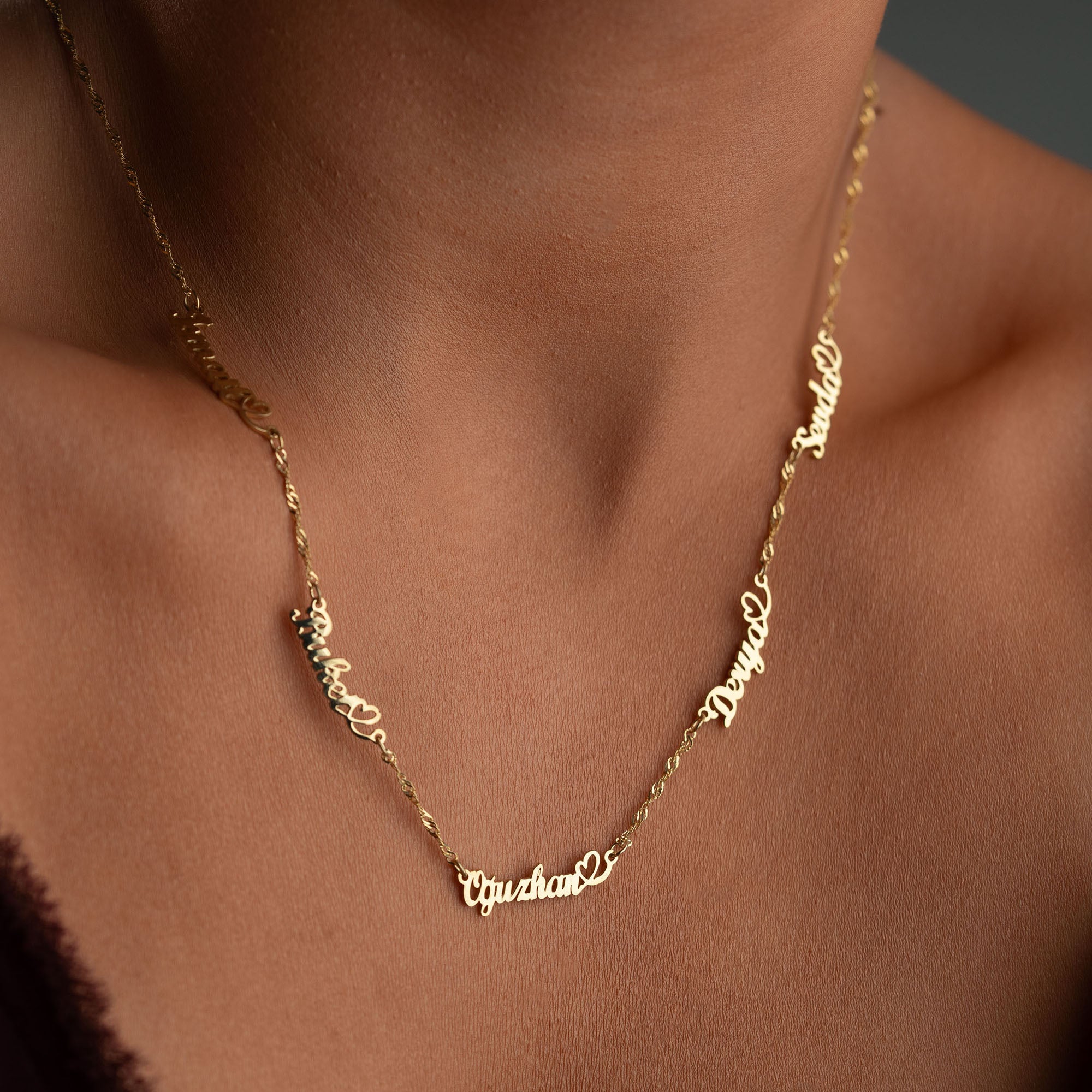 5'ER PRECIOUS NAMENSKETTE | 925 SILBER