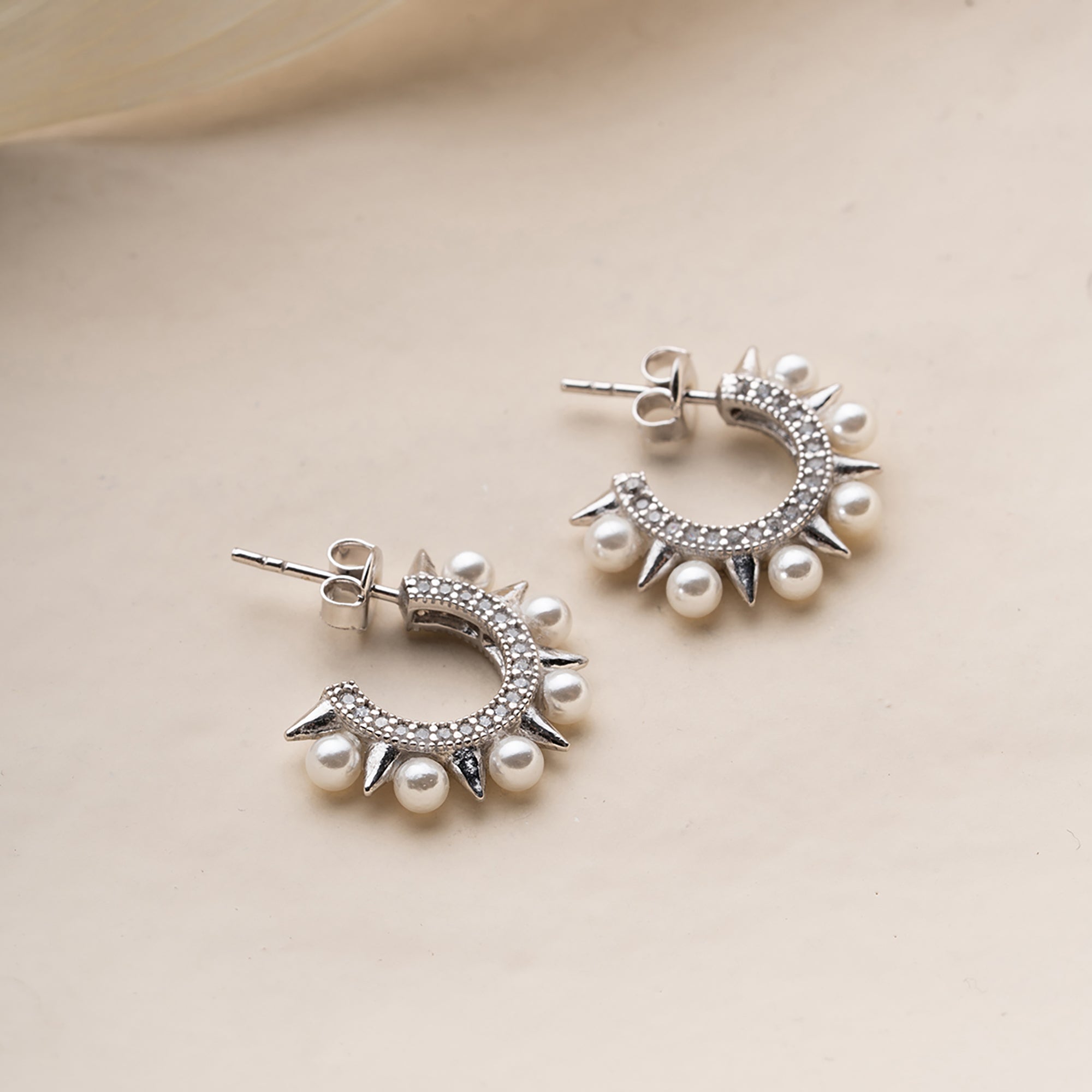 MINA PEARL EARRINGS | 925 SILVER