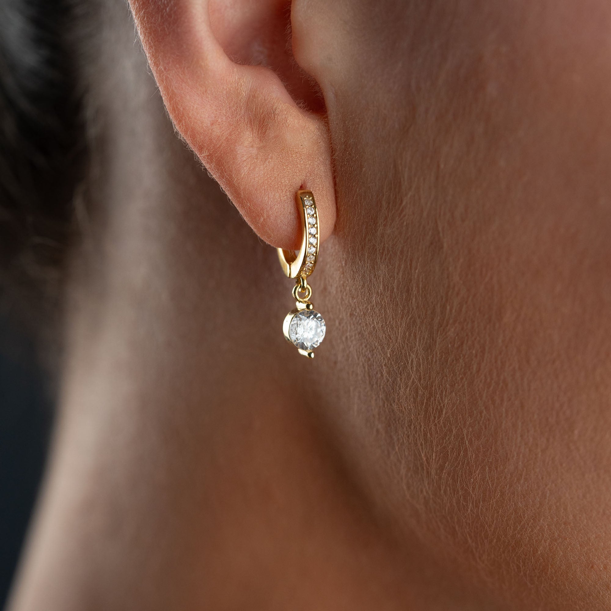 STONE OHRRINGE | 925 SILBER