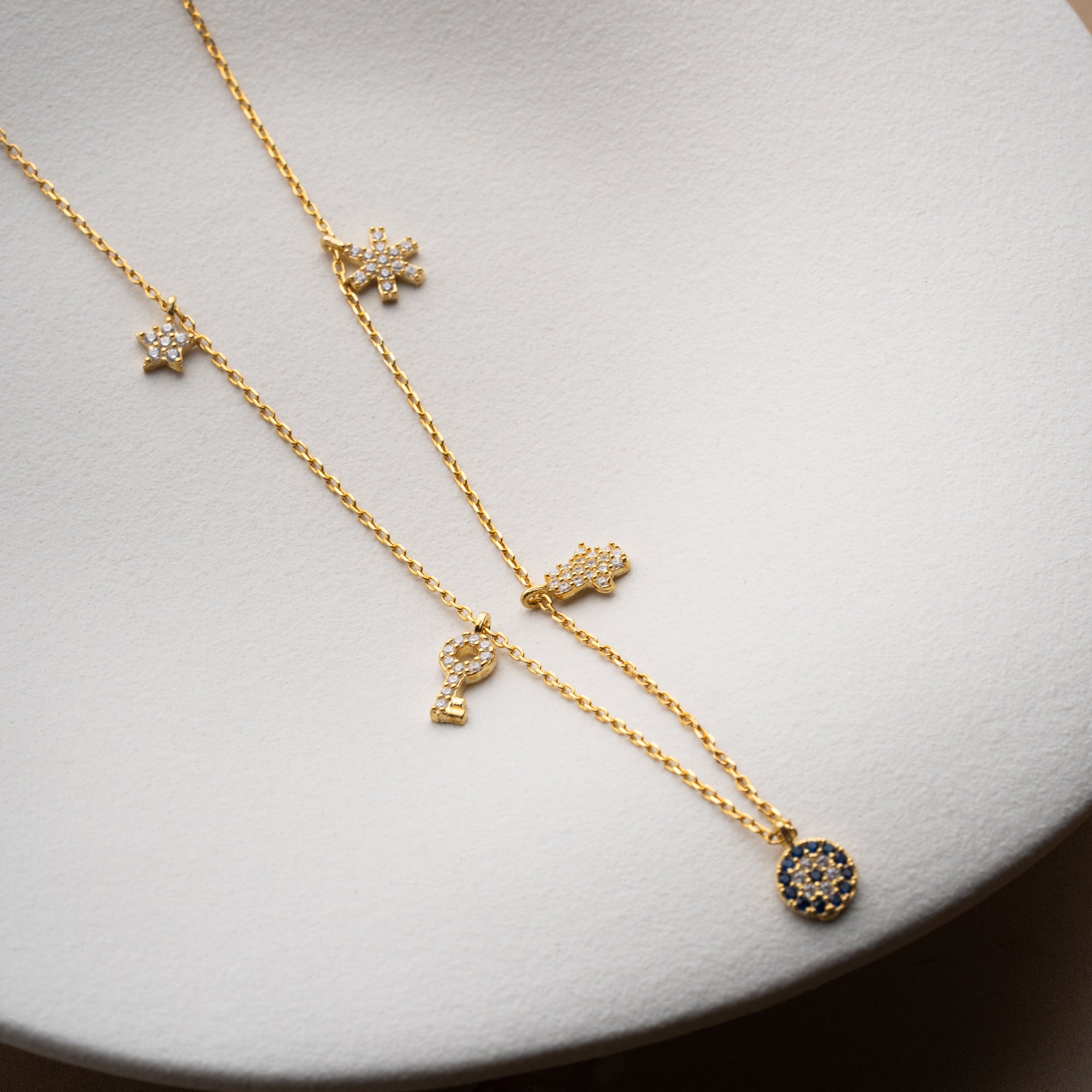 CHARM HALSKETTE | 925 SILBER