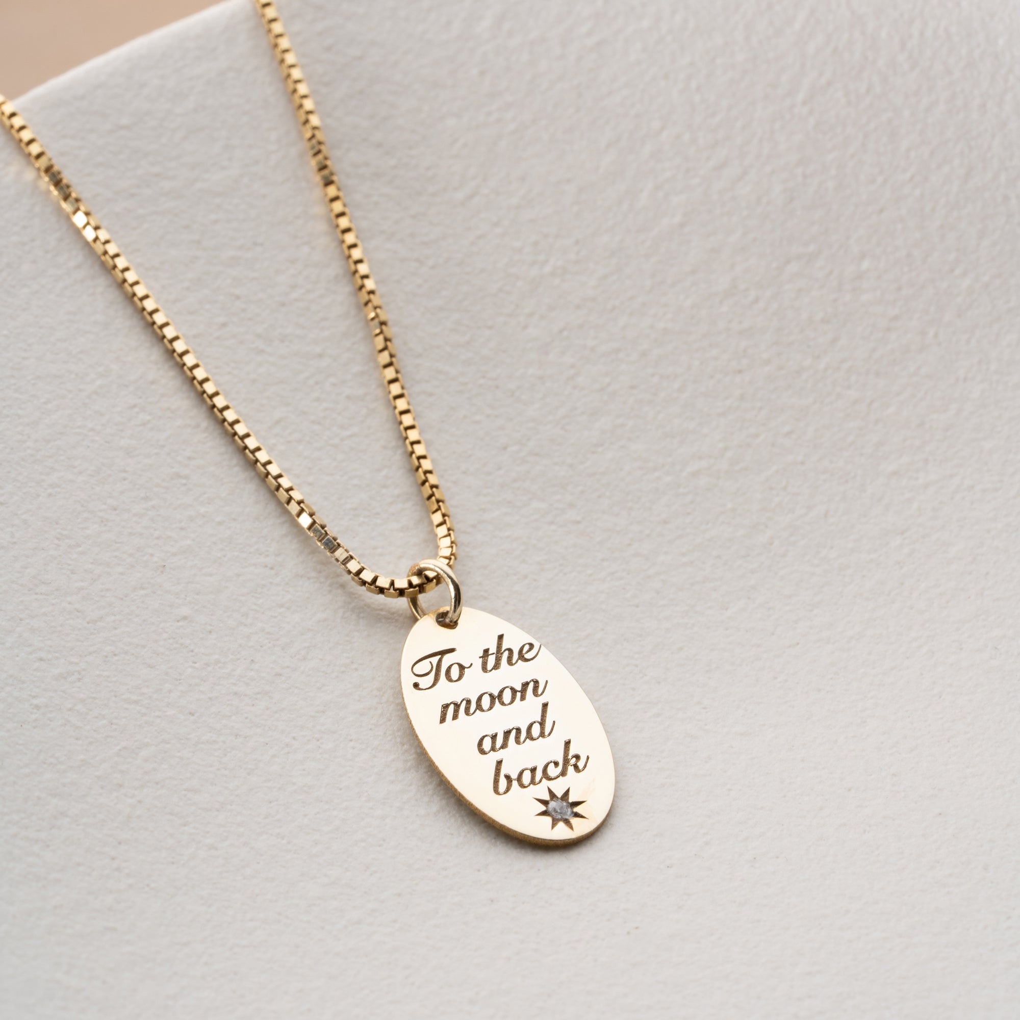 Engraved Heart Necklace | 925 Silver