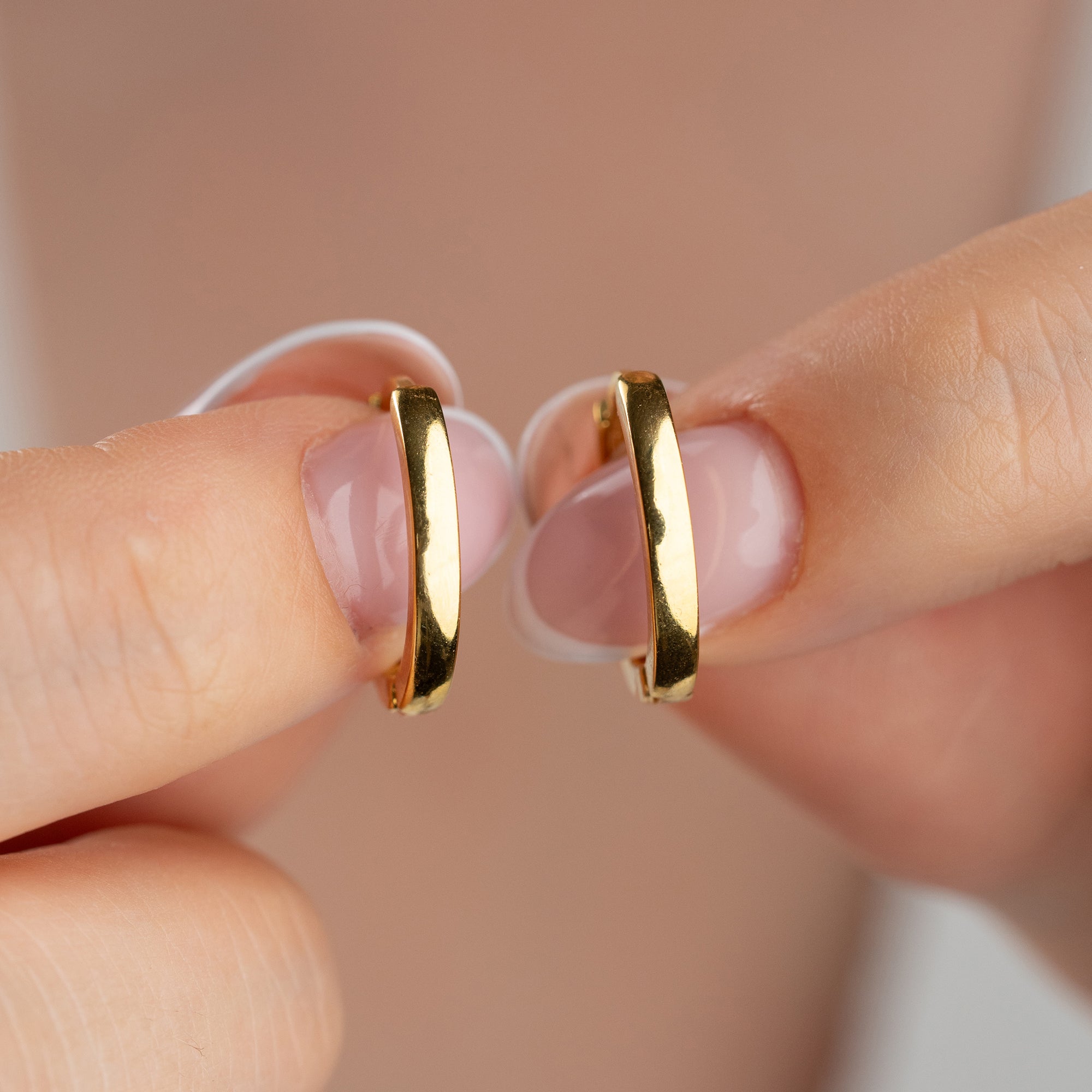 MINIMALER KREIS OHRRINGE | 925 SILBER