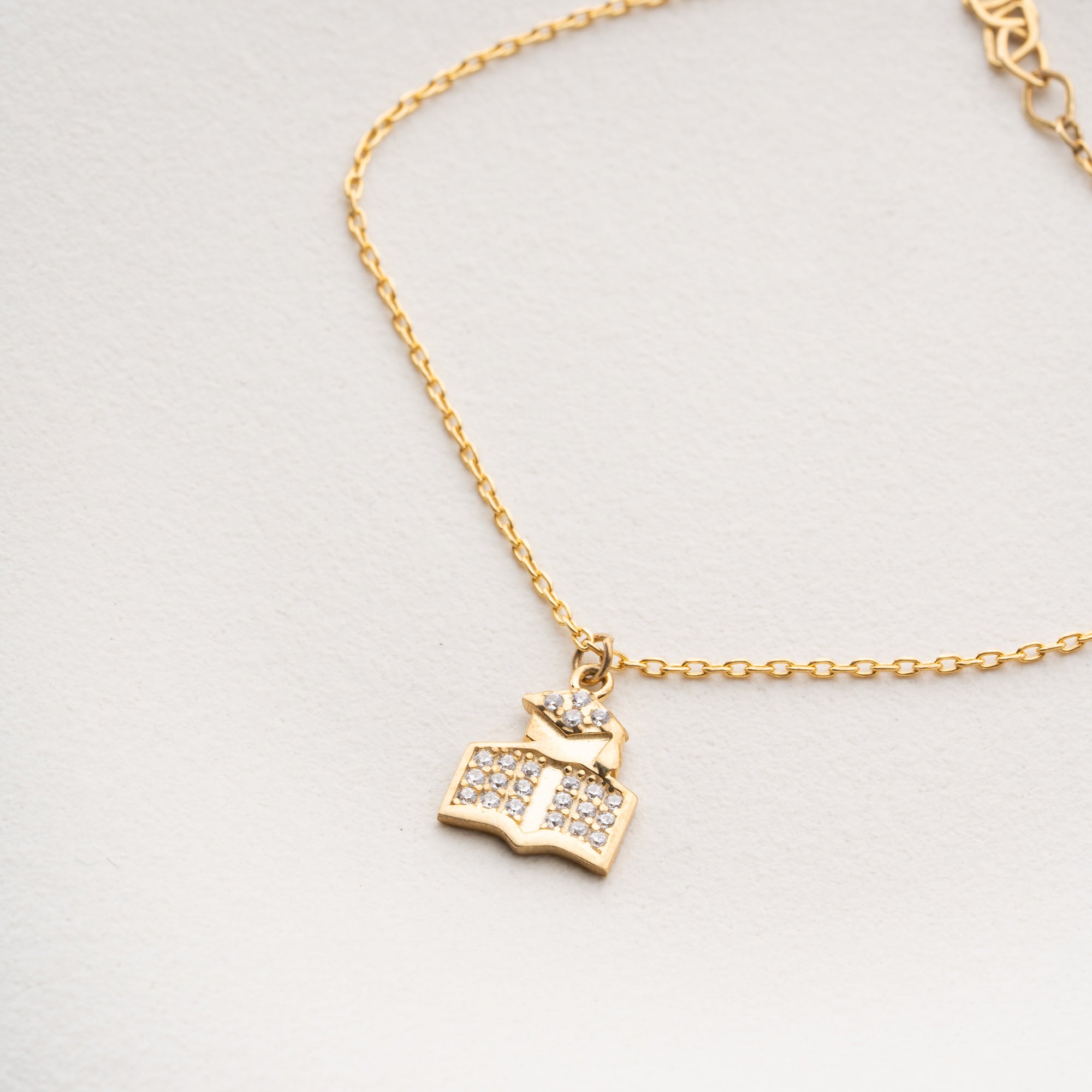 LEHRER-CHARM ARMKETTE | 925 SILBER