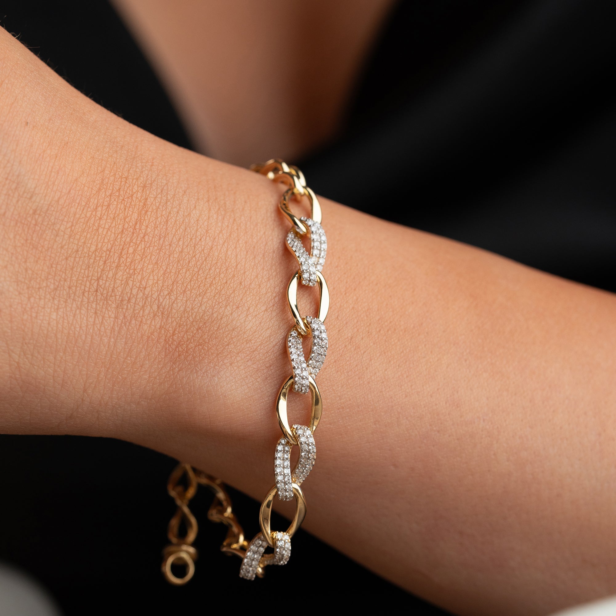 GLANZ ARMKETTE | 925 SILBER