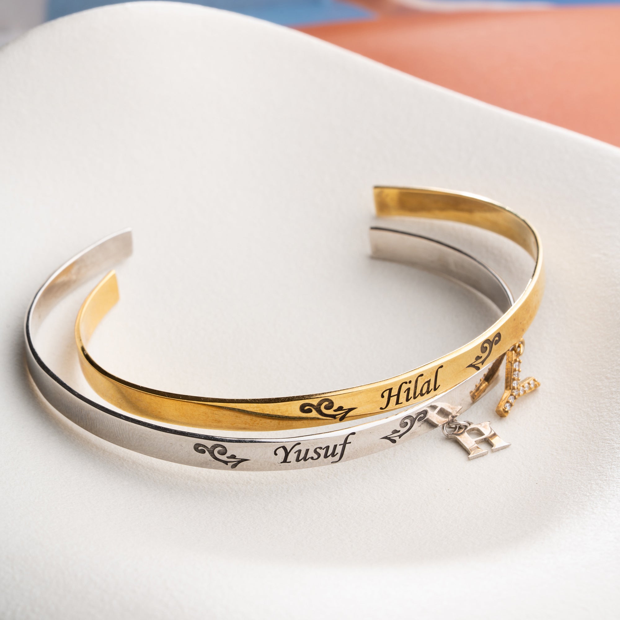 NAMENS  PARTNER ARMREIFE | 925 SILBER