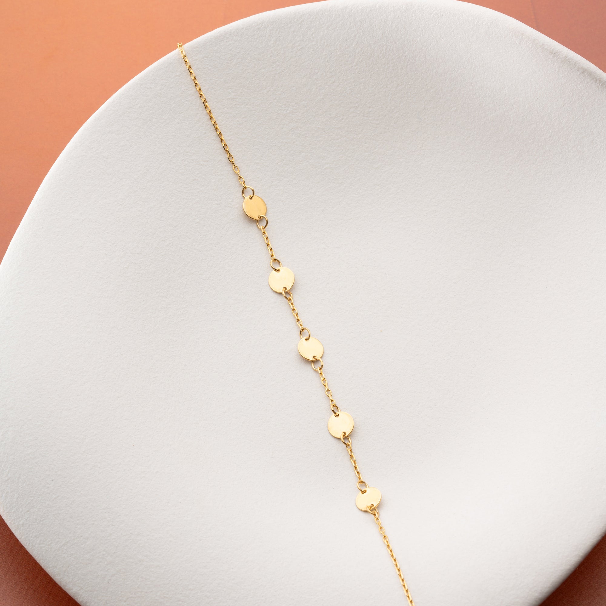 REIFEN PAISETTEN FUSSKETTE | 925 SILBER
