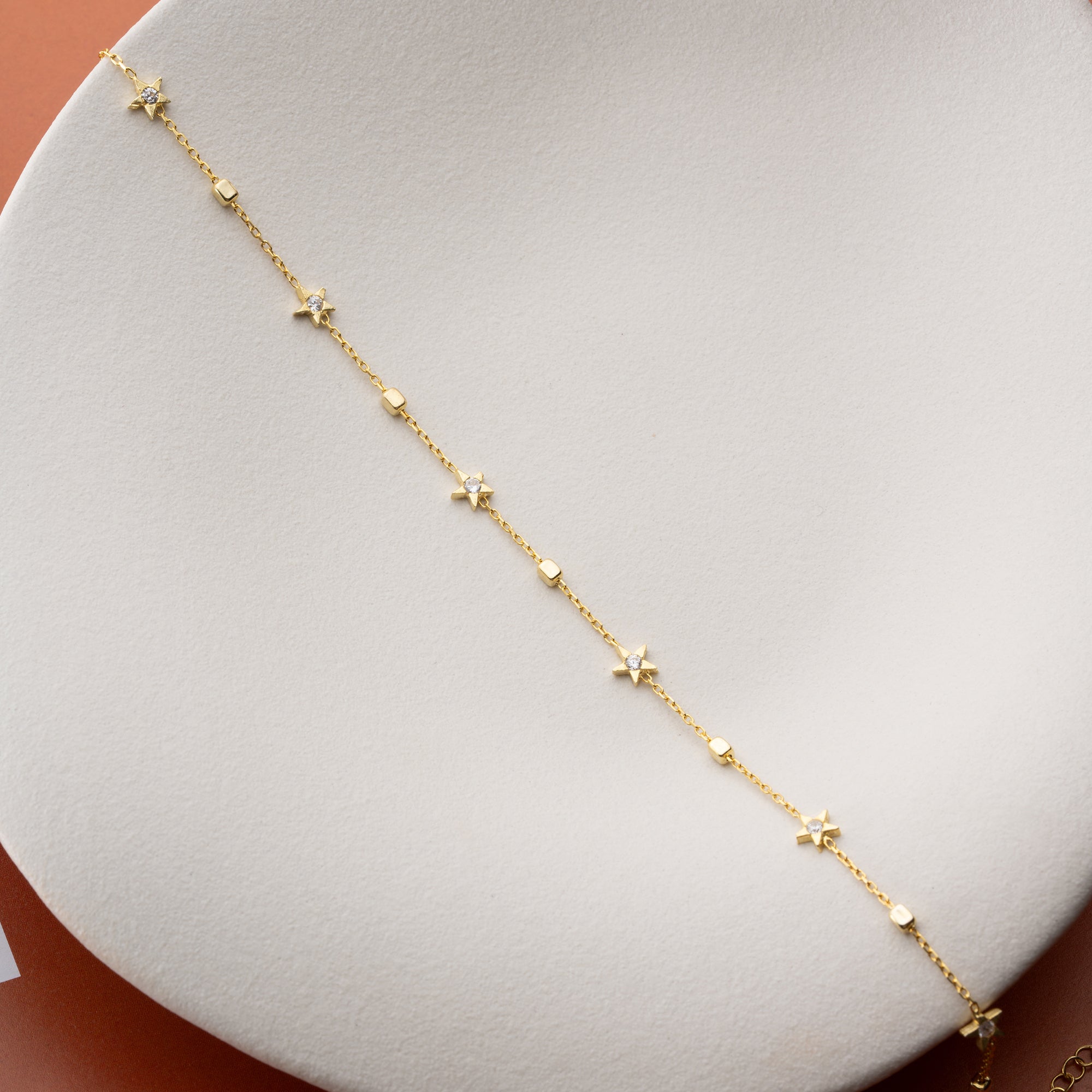 STERN FUSSKETTE | 925 SILBER