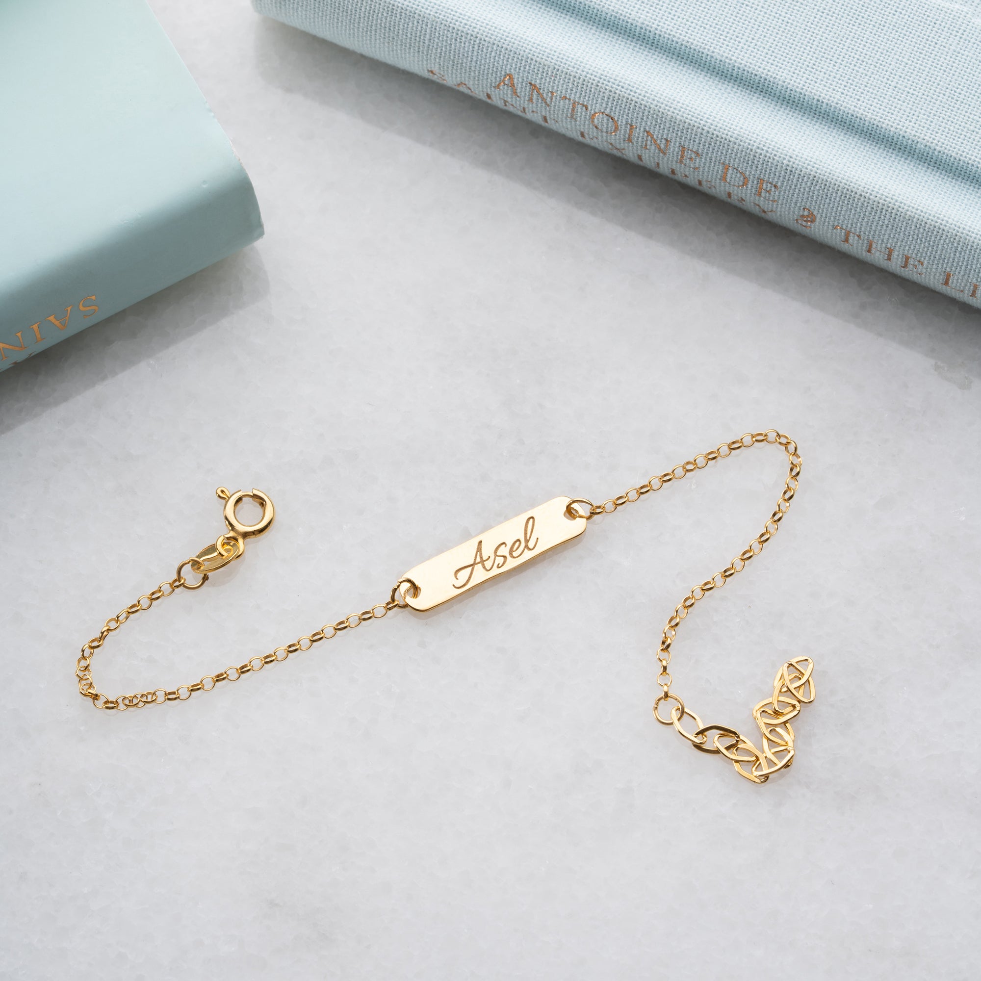 NAME SCHILD ARMKETTE | 925 SILBER