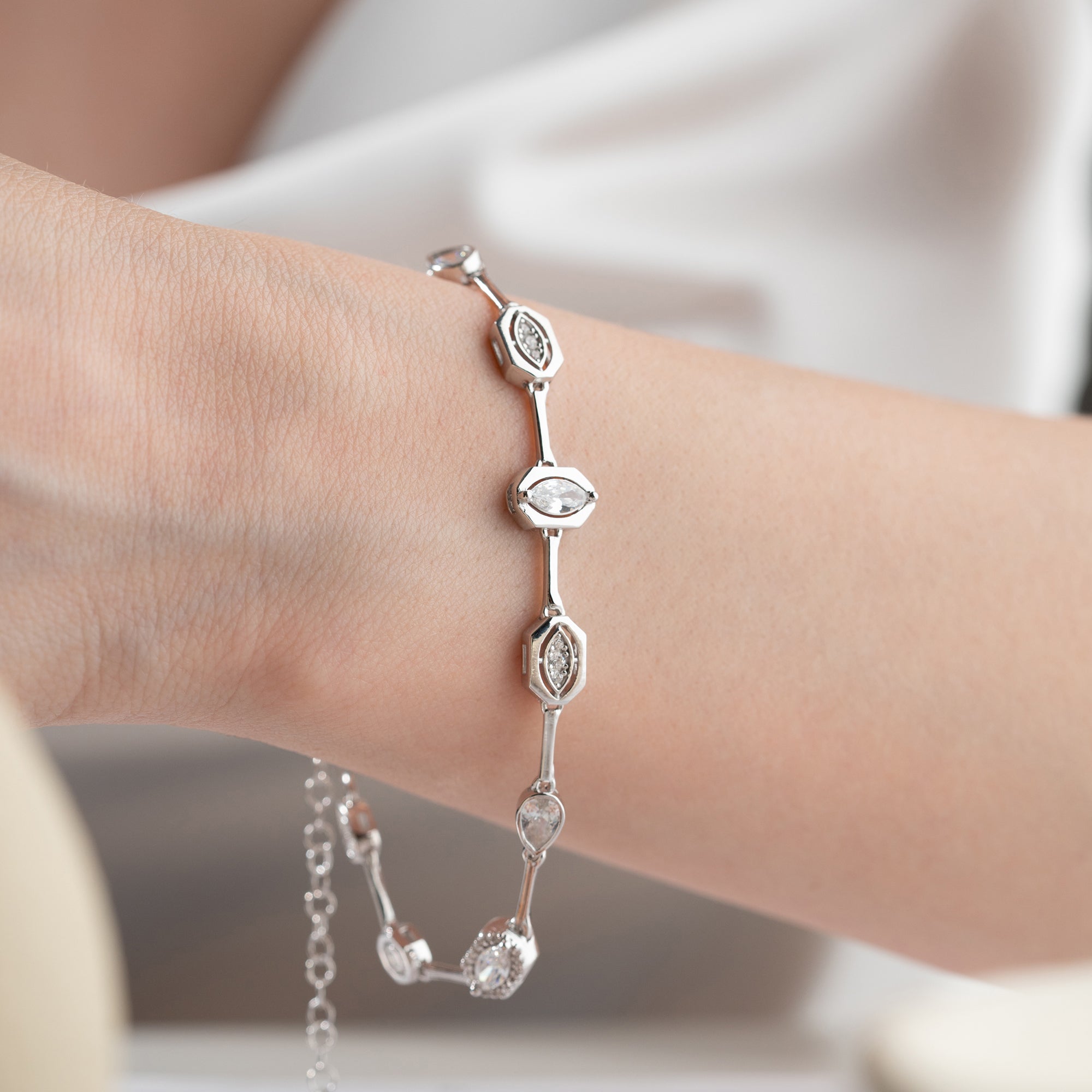 DESIGN BUNTES ARMBAND | 925 SILBER