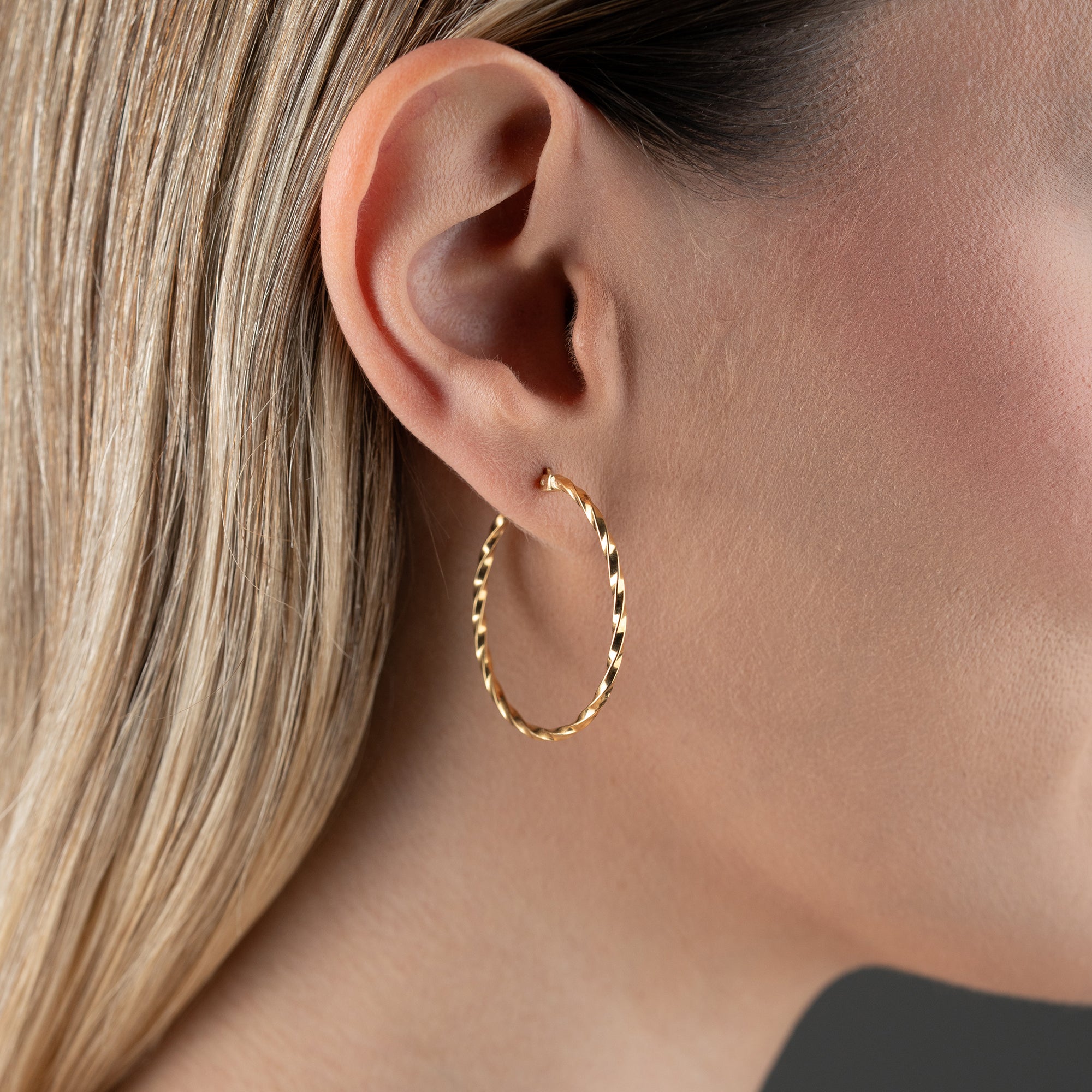 SPIRALE OHRRINGE | 925 SILBER