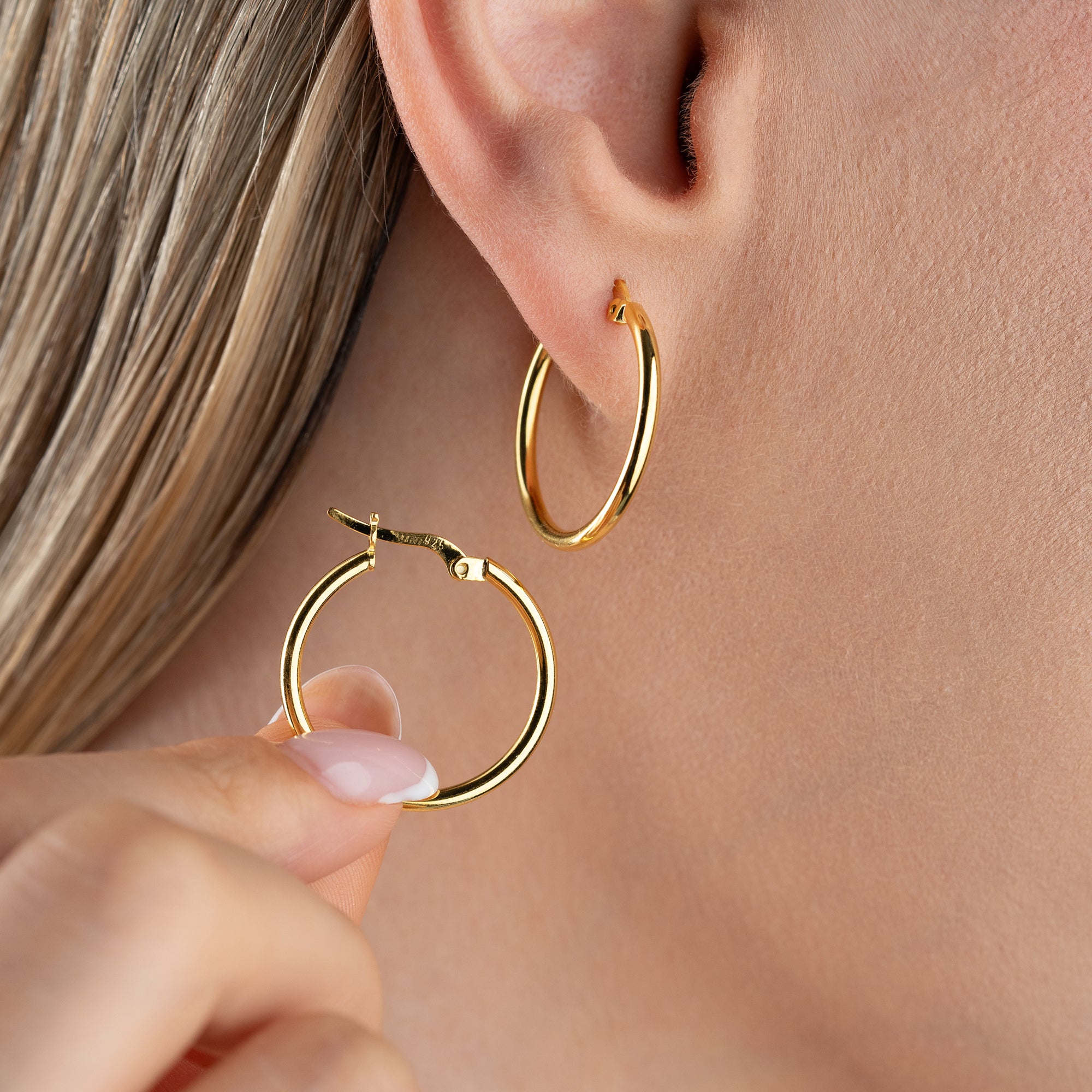 FEINE OHRRINGE | 925 SILBER