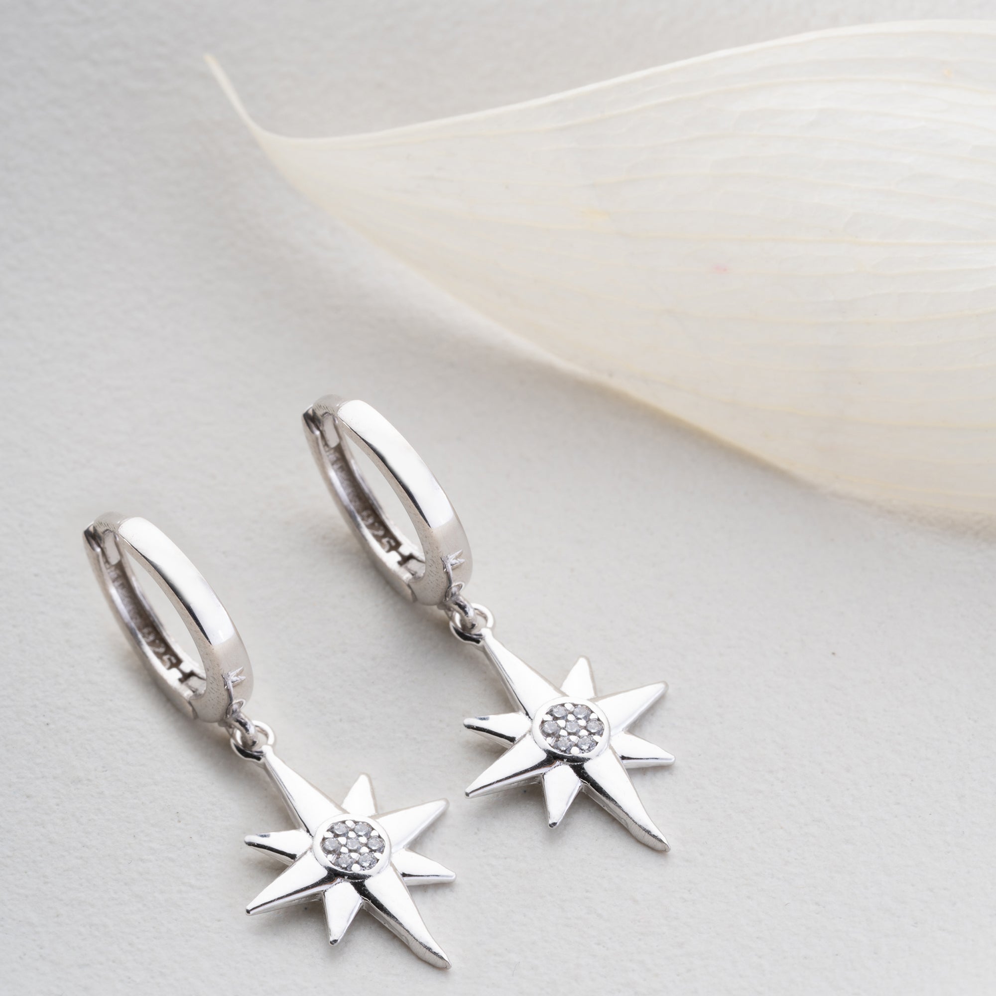 RUBIY OHRRINGE | 925 SILBER