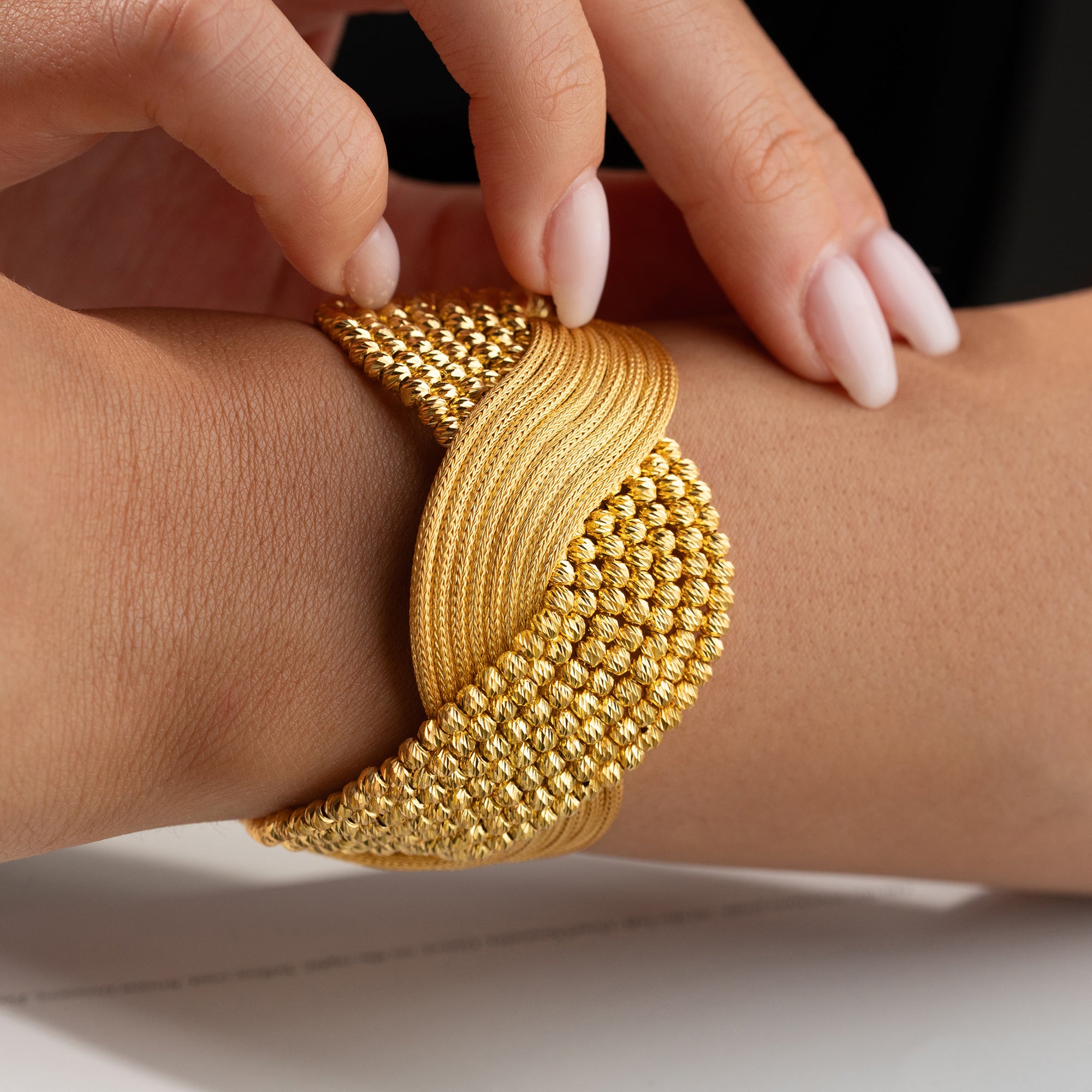 DORICA HASIR ARMBAND | 925 SILBER